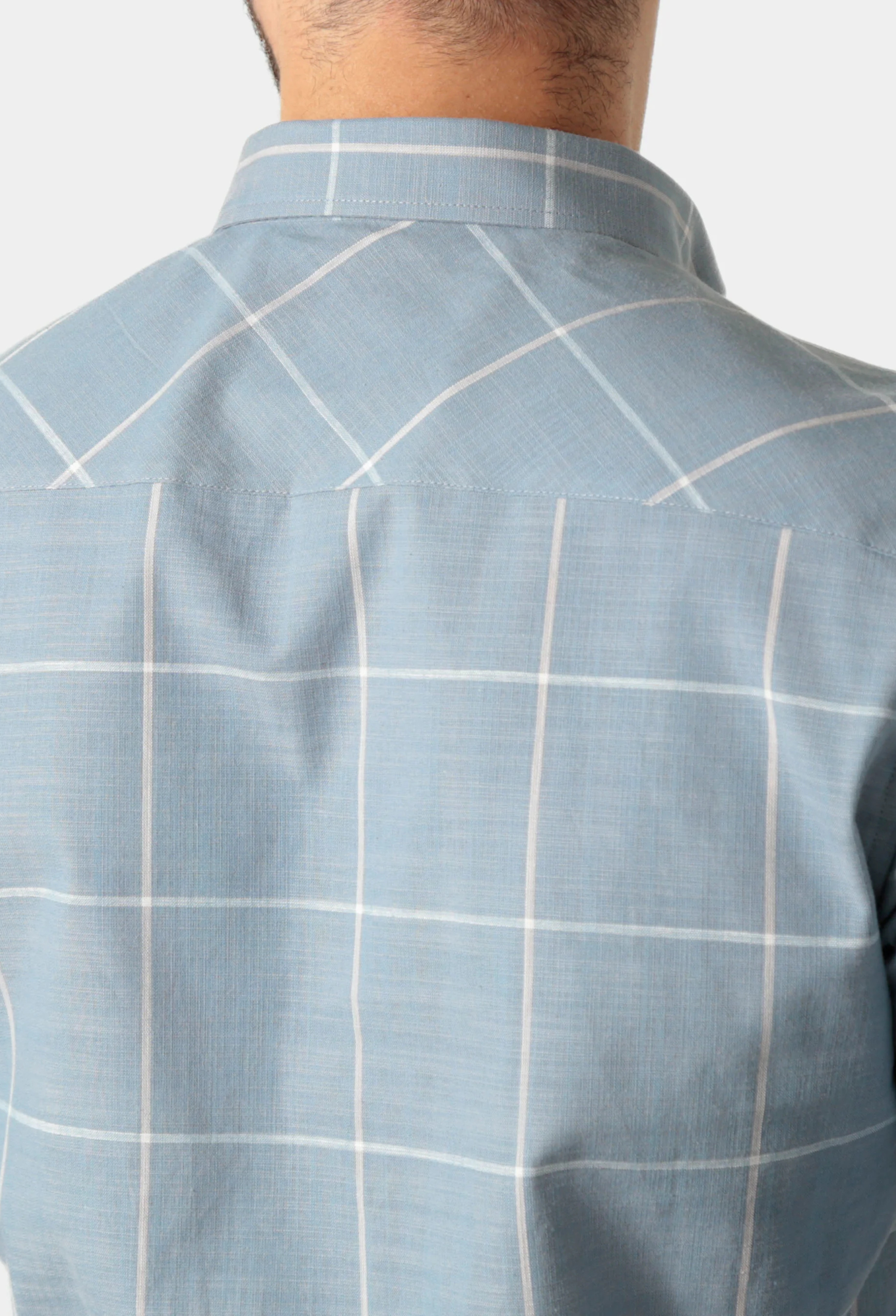 Camisa Social ÁS Clube Manga Longa Maxi Xadrez