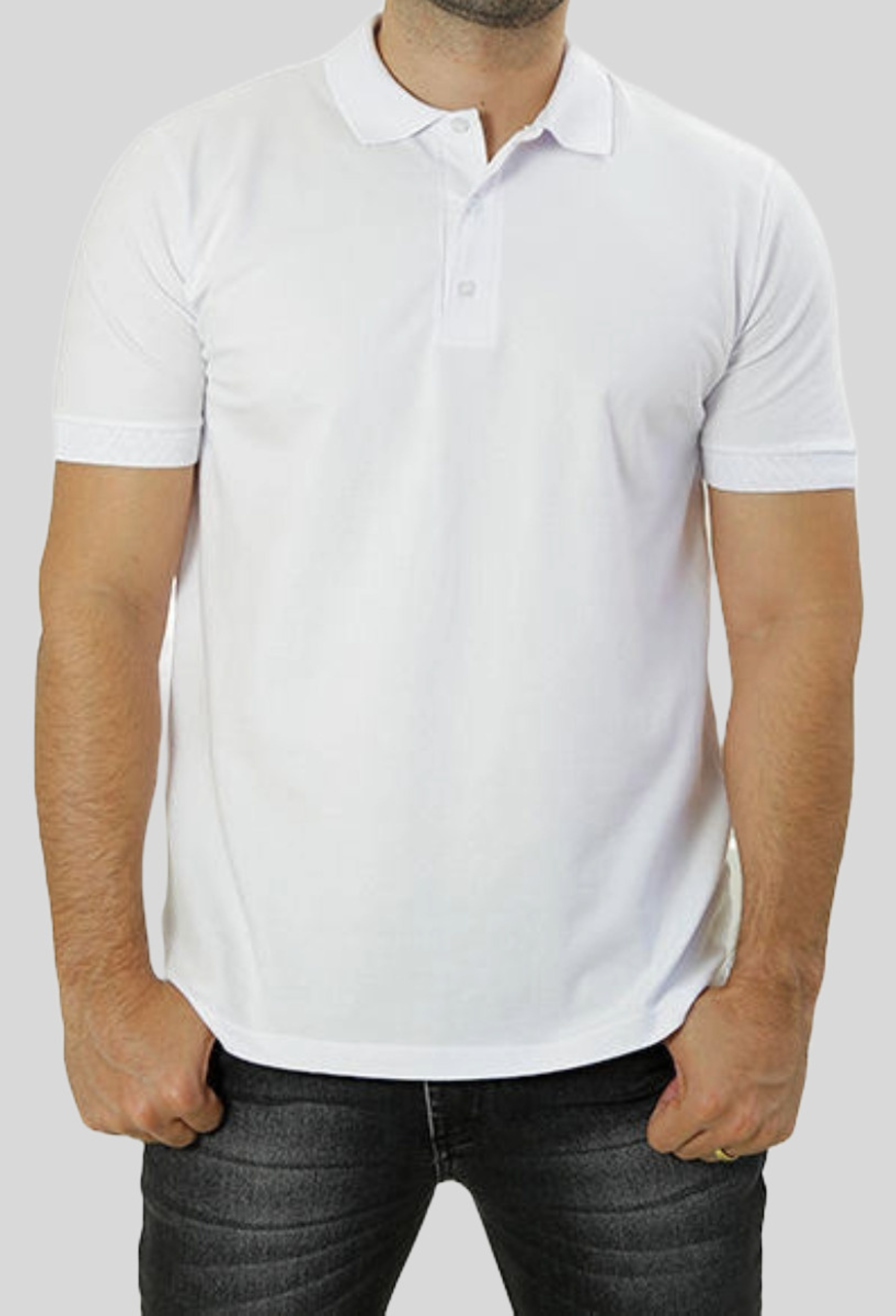 Polo Piquet Pima Com Elastano Lisa ÀS Clube