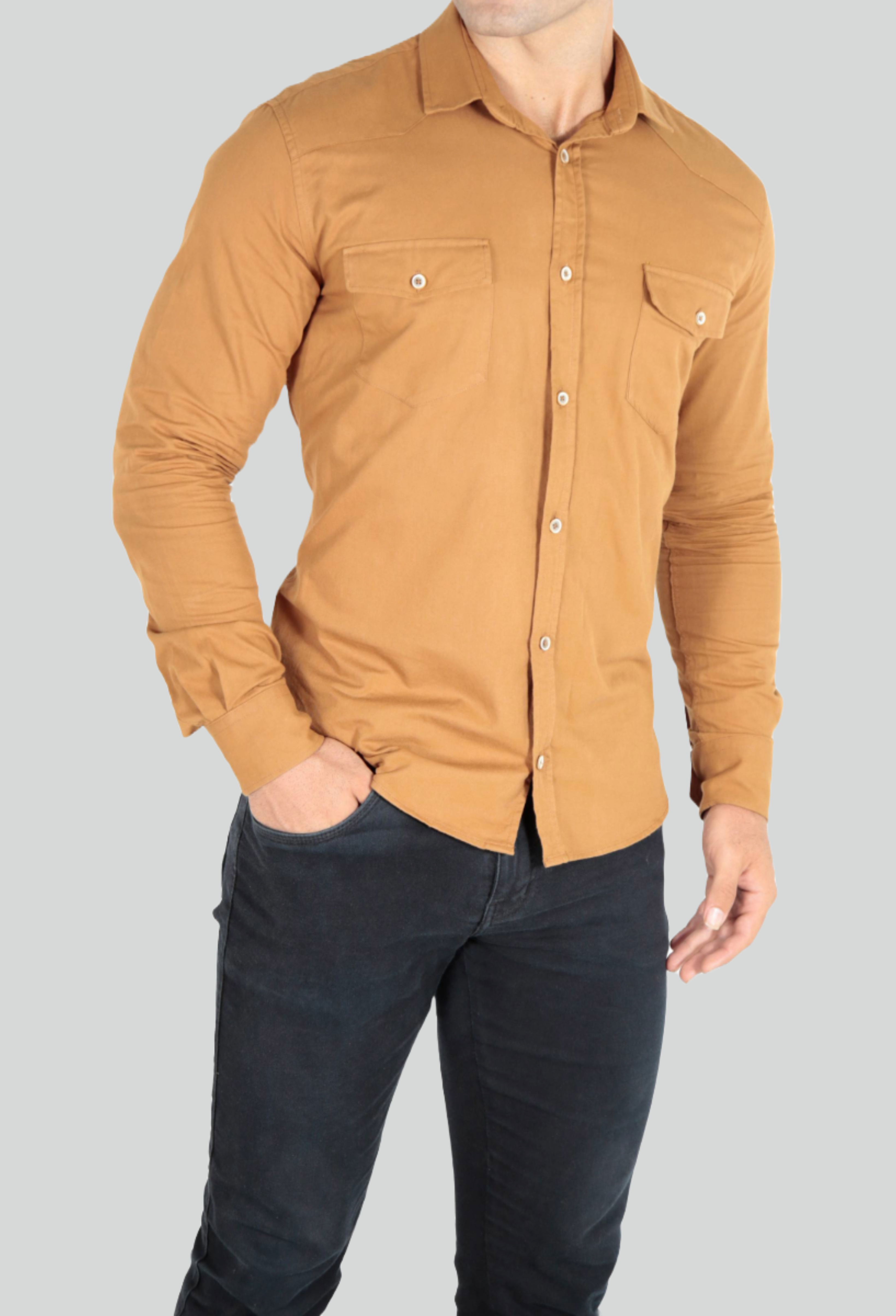 Camisa ÁS Clube Manga Longa Slim Fit Sarja