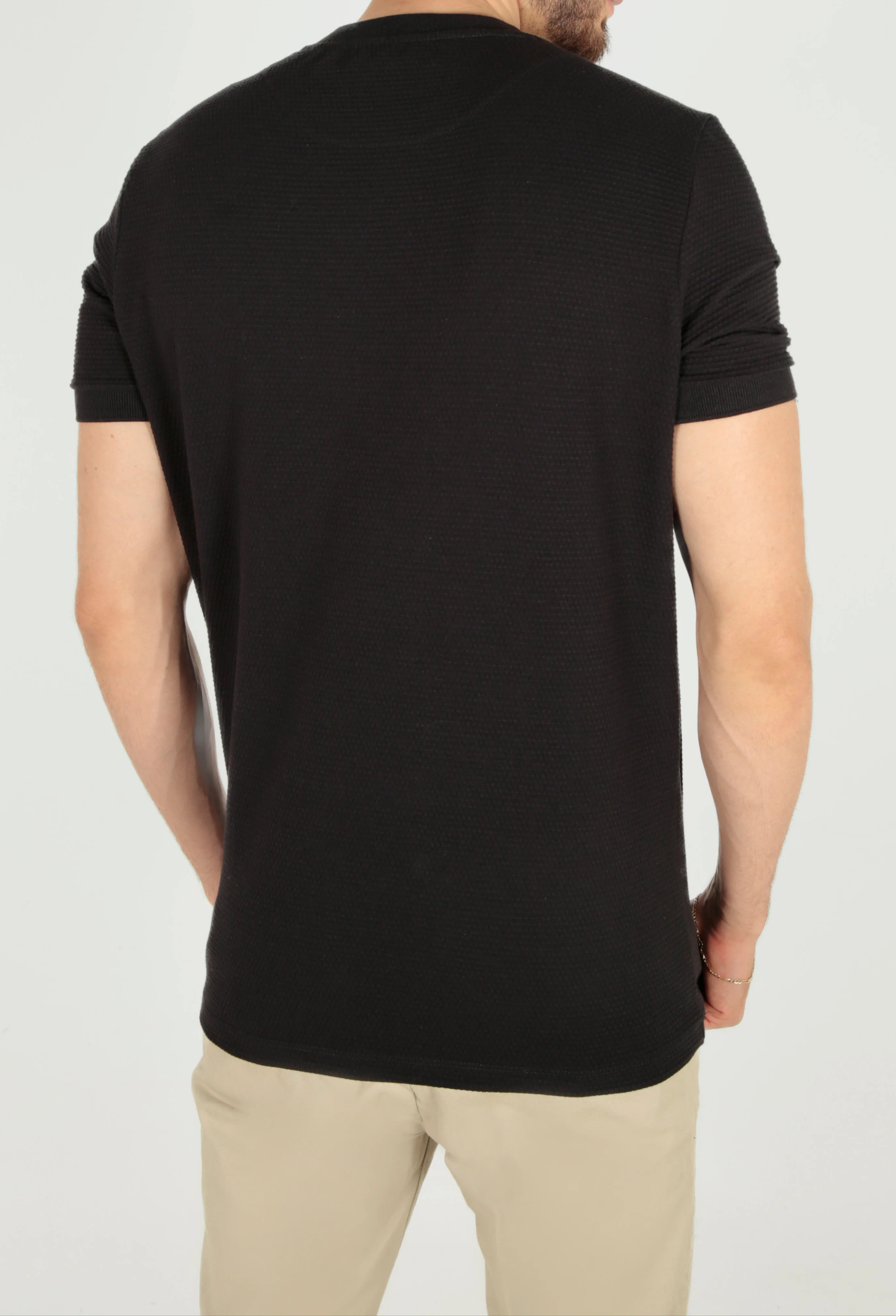 Camiseta AS Clube Estruturada Textura