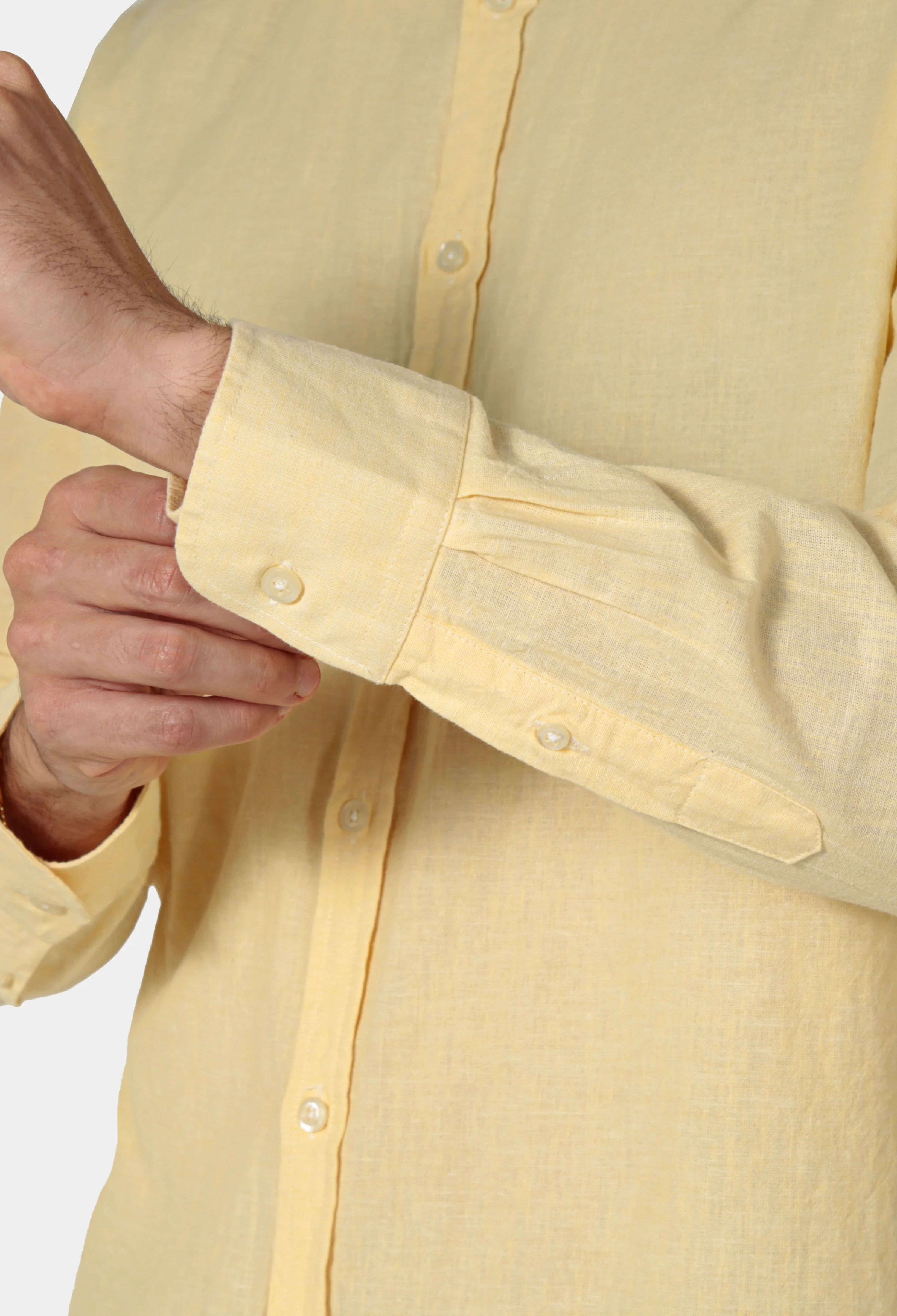 Camisa Manga Longa AS Clube Linho Slim Fit