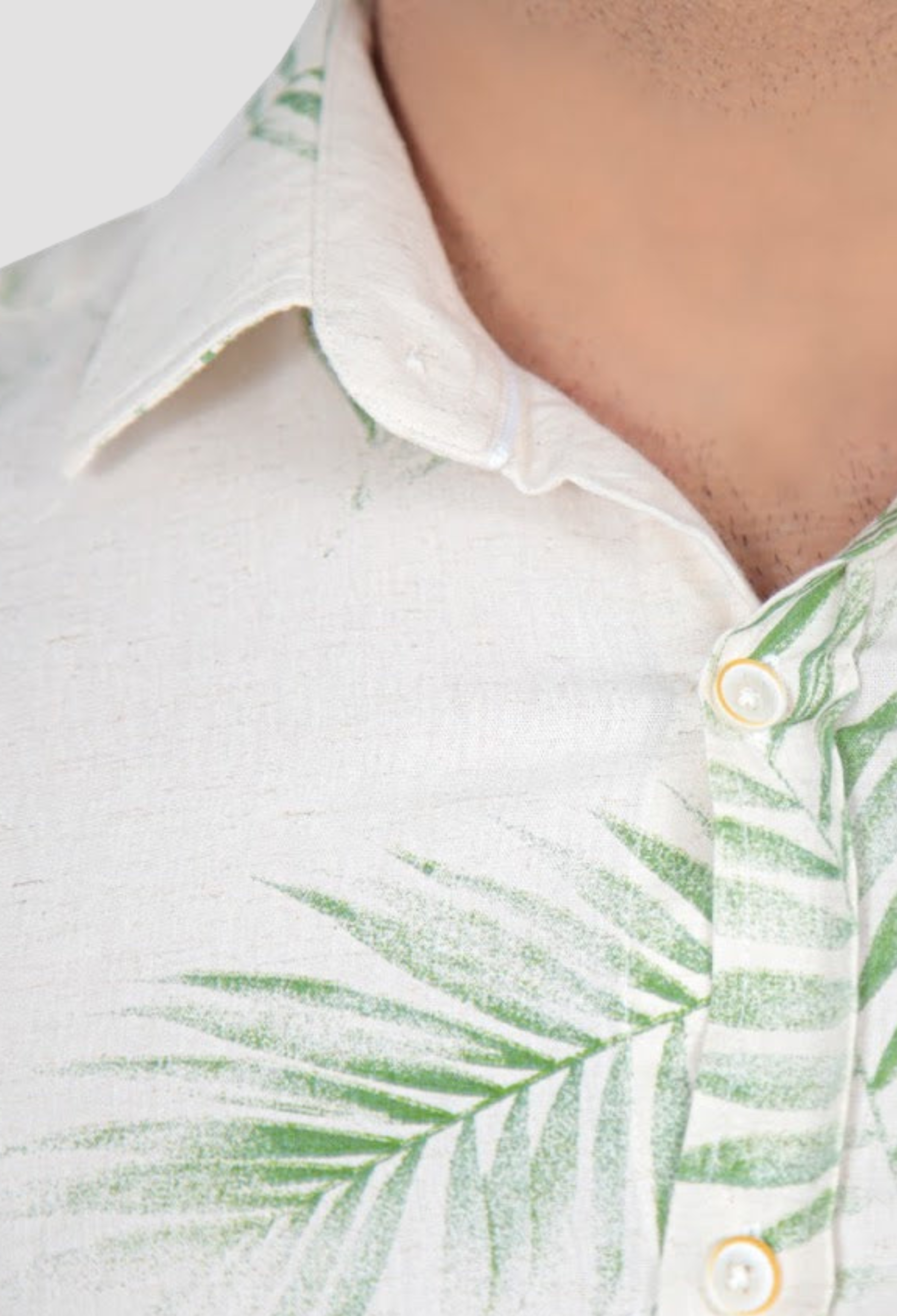 Camisa Manga Curta ÁS Clube Slim Fit Linho
