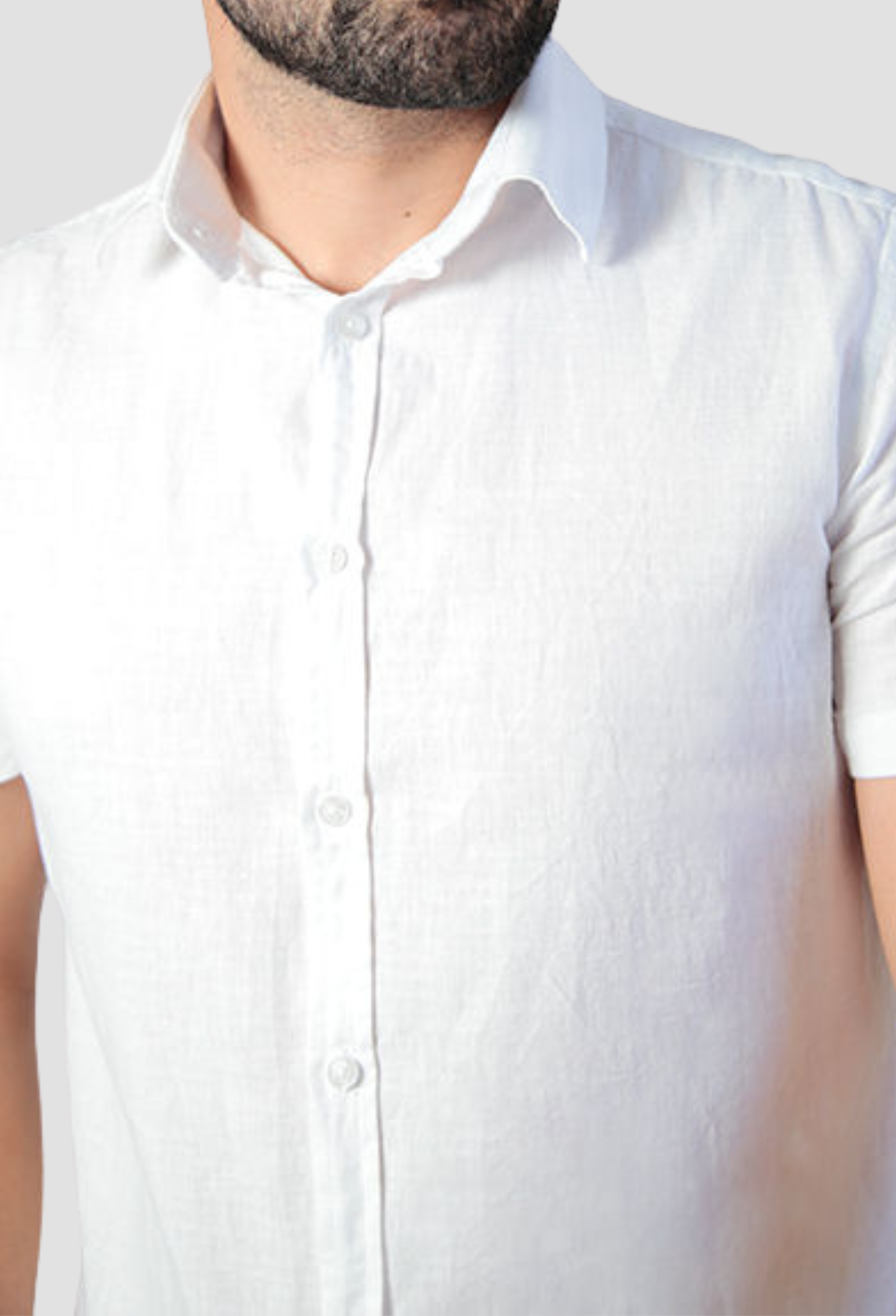 Camisa Manga Curta ÁS Clube Slim Fit Linho