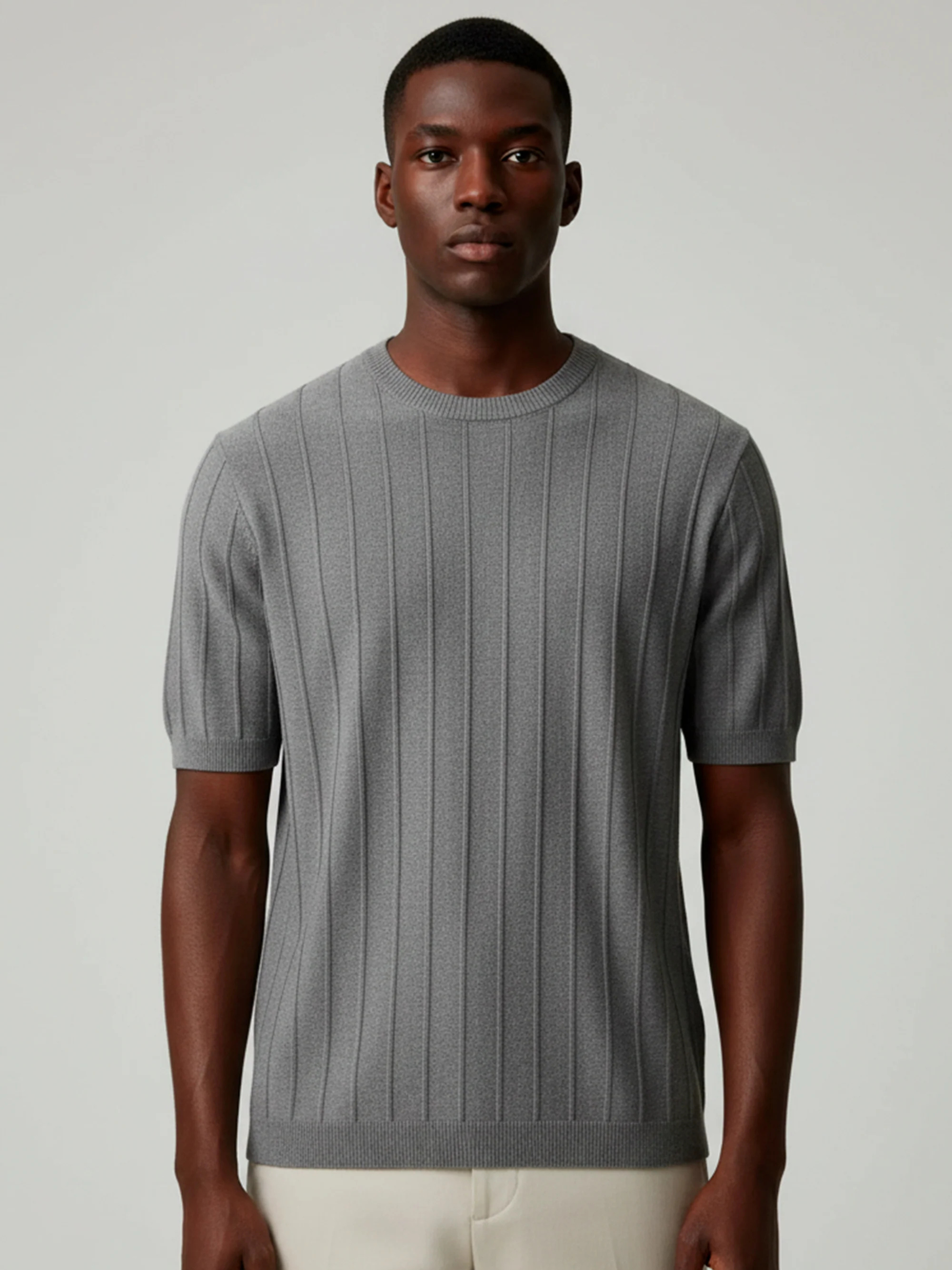 Camiseta Tricot Canelada