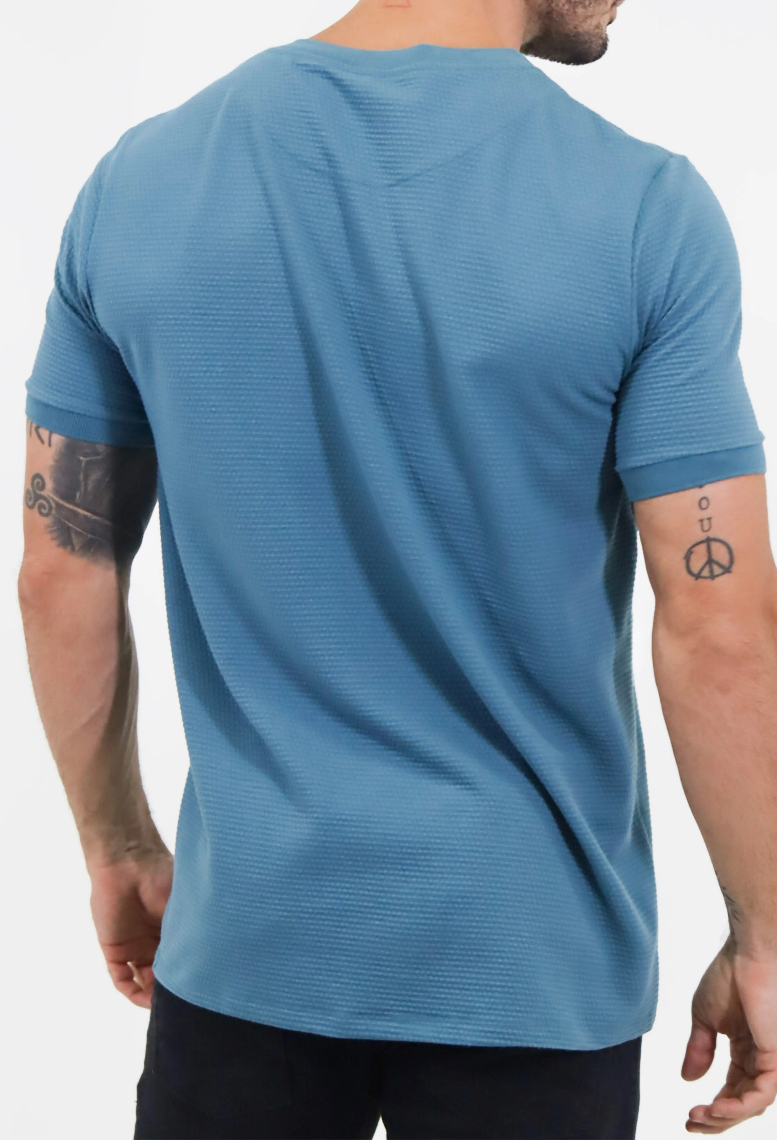 Camiseta AS Clube Estruturada Textura