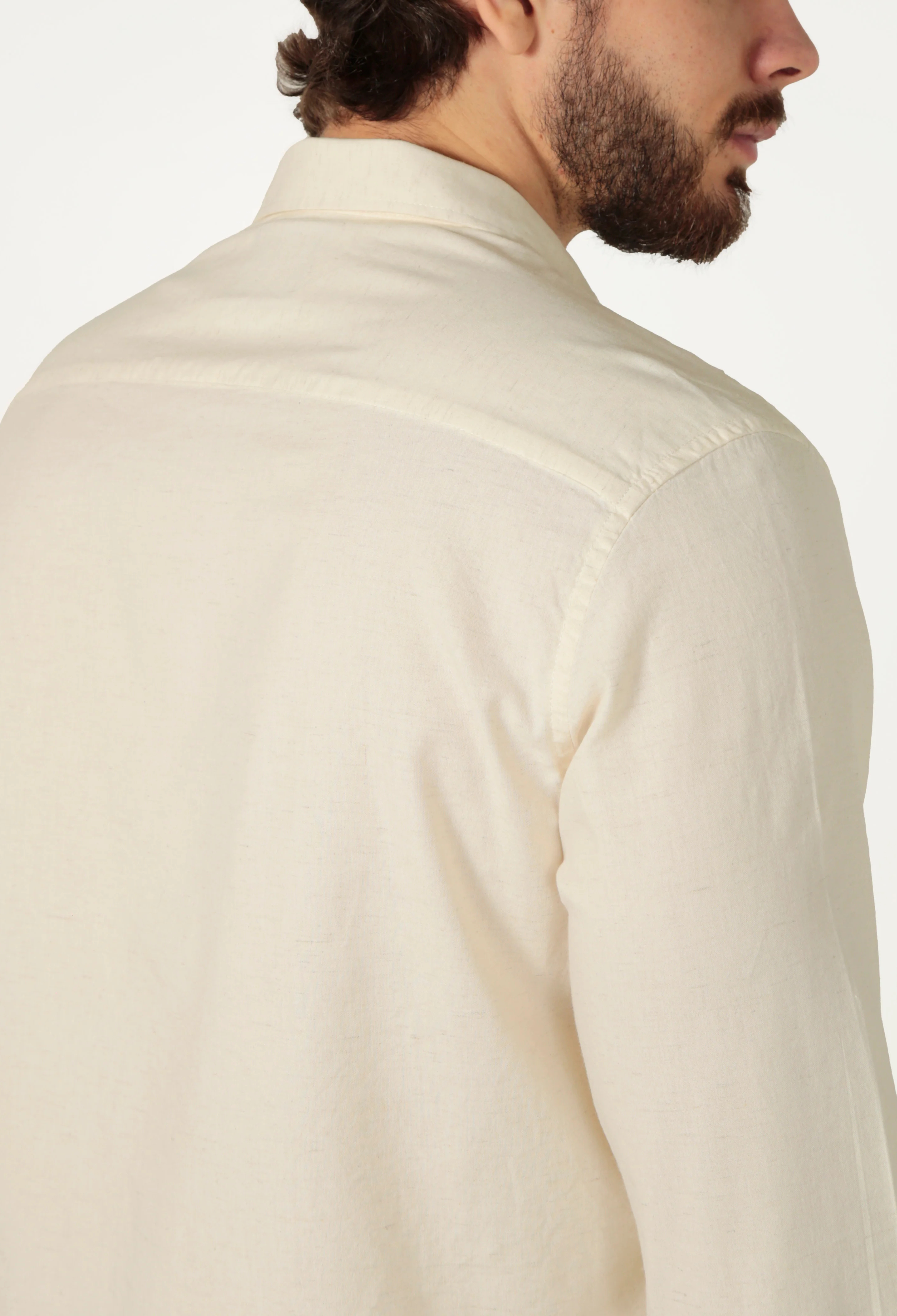 Camisa Manga Longa AS Clube Linho Slim Fit