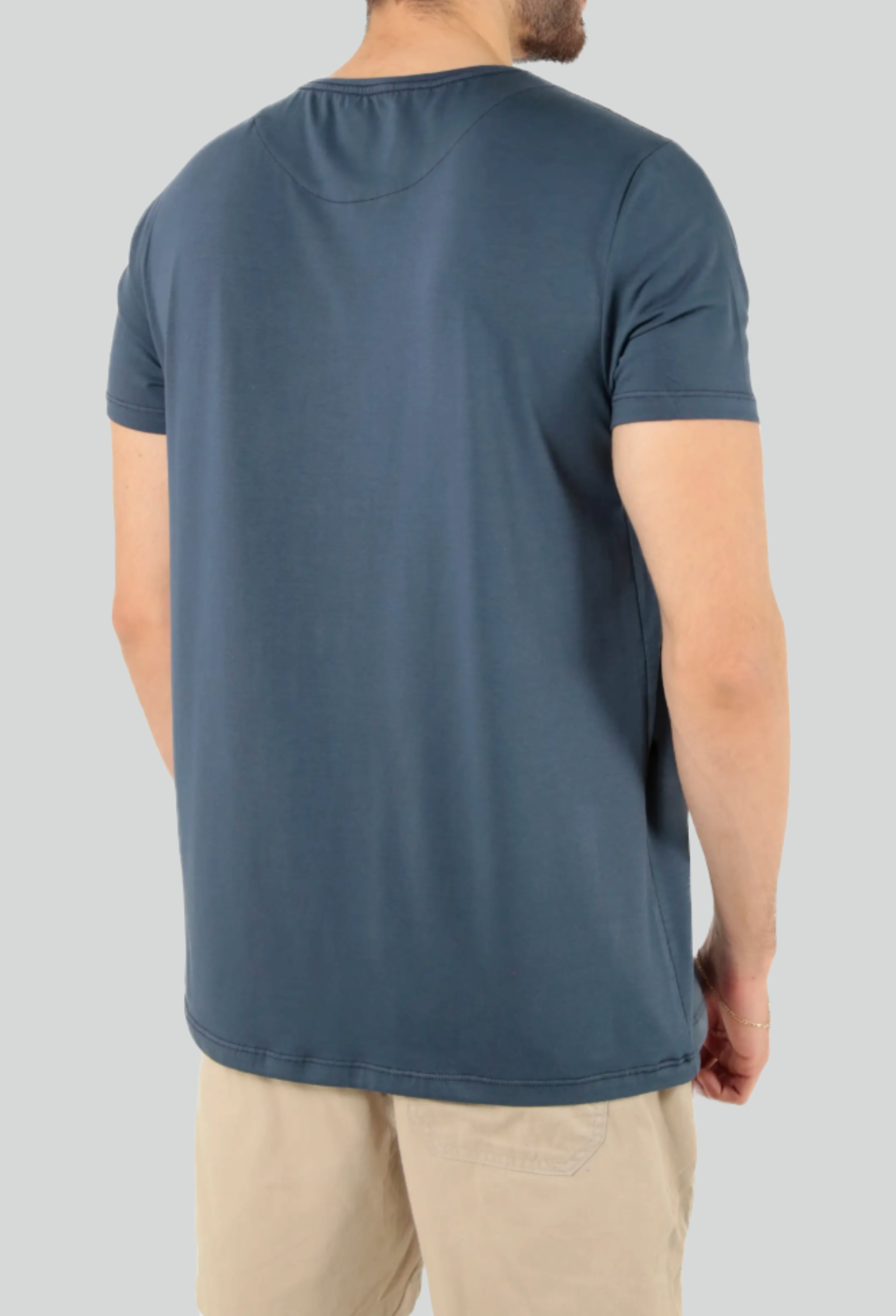 Camiseta Premium Algodão Egípcio Gola V ÁS Clube