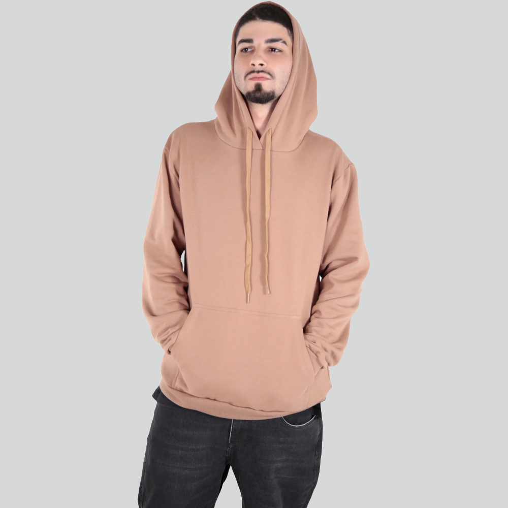 Moletom Hoddie Canguru Liso Felpado 2 Cabos AS Clube