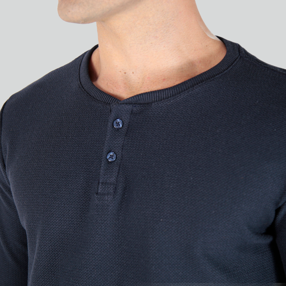 Casaco AS Clube Henley Textura