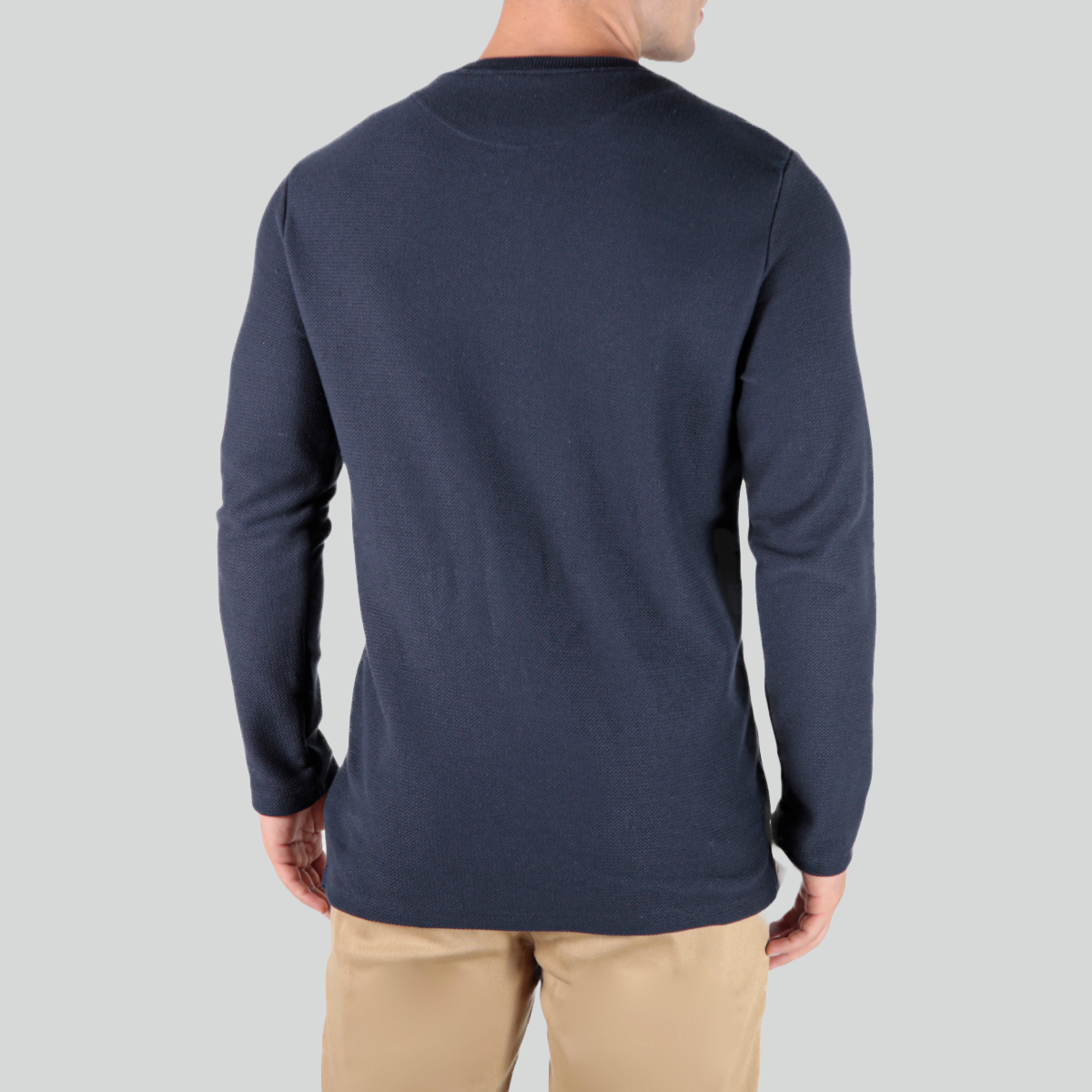 Casaco AS Clube Henley Textura