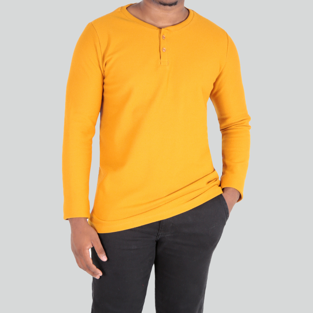 Casaco AS Clube Henley Textura
