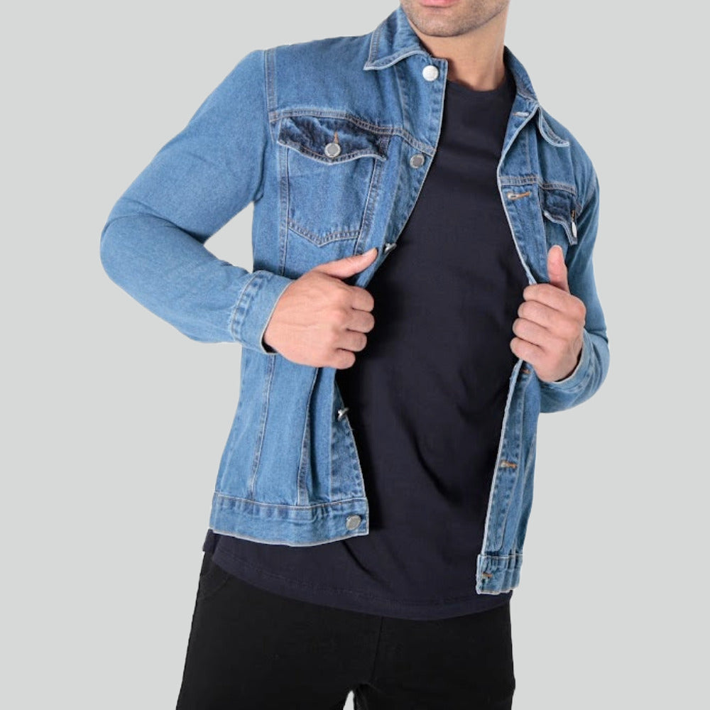 Jaqueta Jeans AS Clube