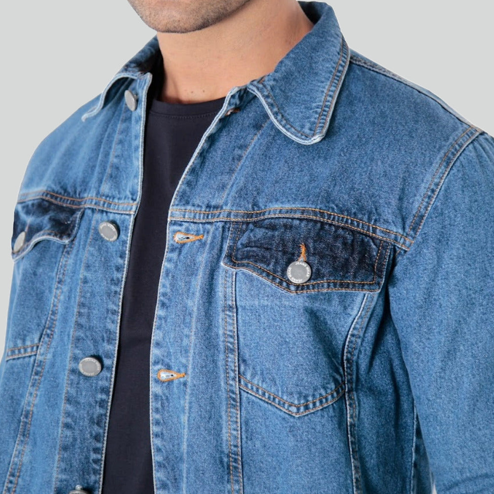 Jaqueta Jeans AS Clube