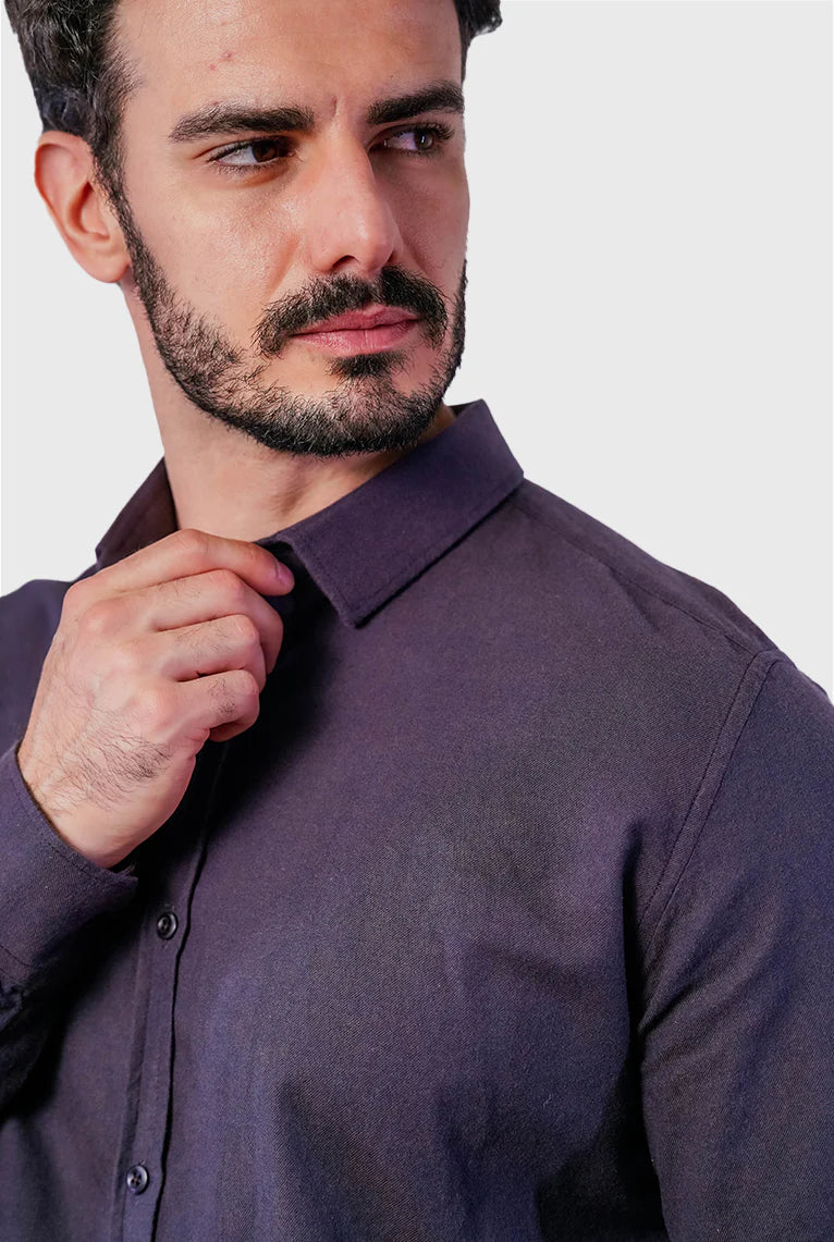 Camisa Flanela Manga Longa Slim Fit ÁS Clube