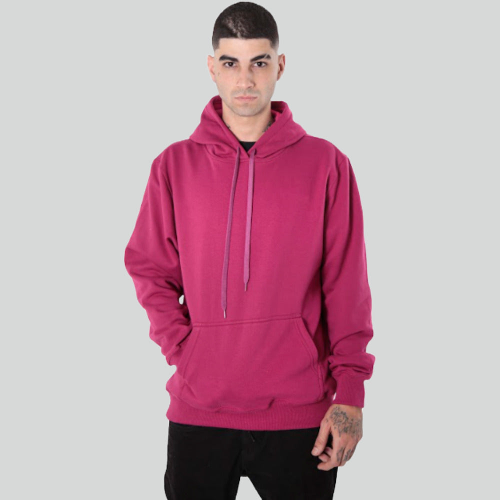 Moletom Hoddie Canguru Liso Felpado 2 Cabos AS Clube