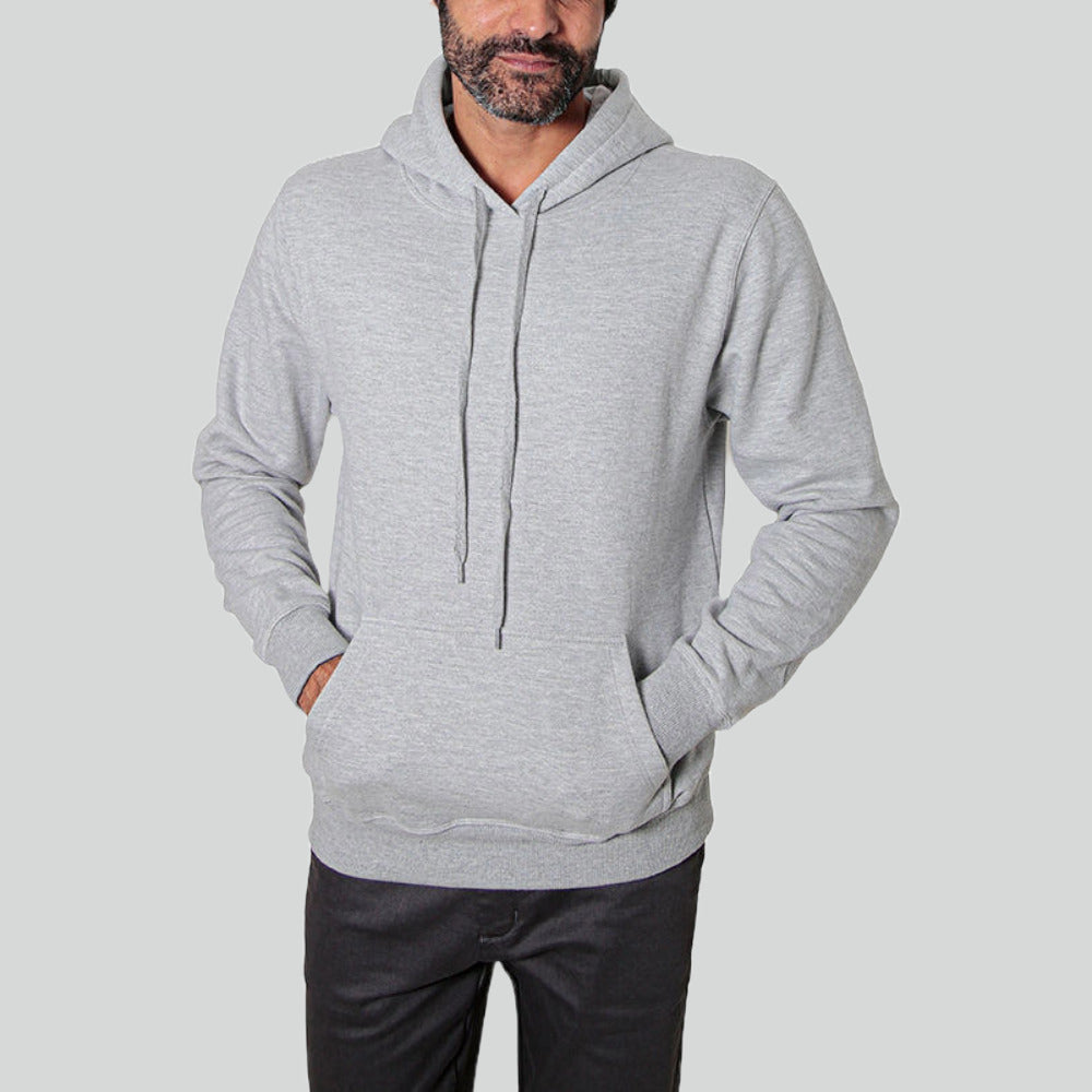 Moletom Hoddie Canguru Liso Felpado 2 Cabos AS Clube