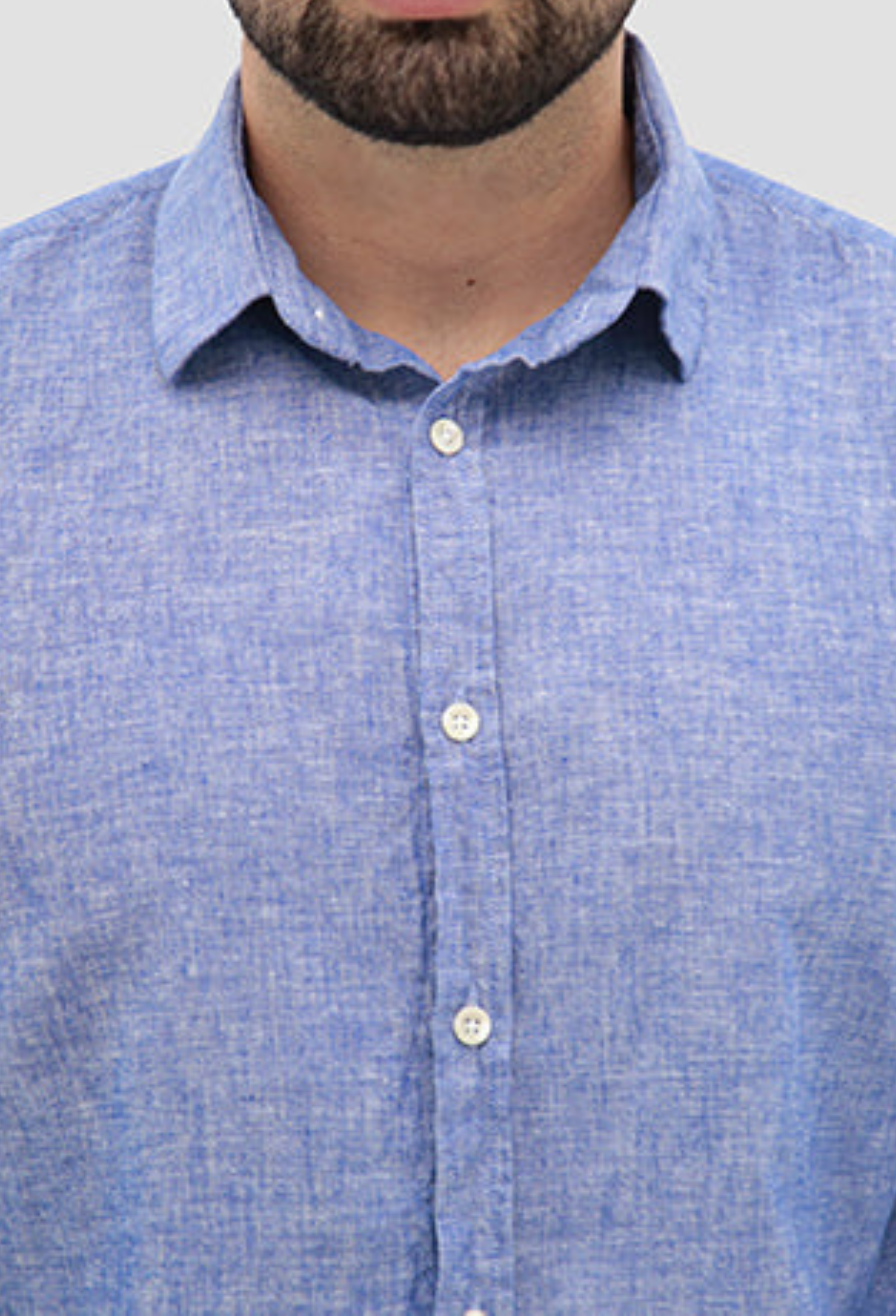 Camisa Manga Curta ÁS Clube Slim Fit Linho