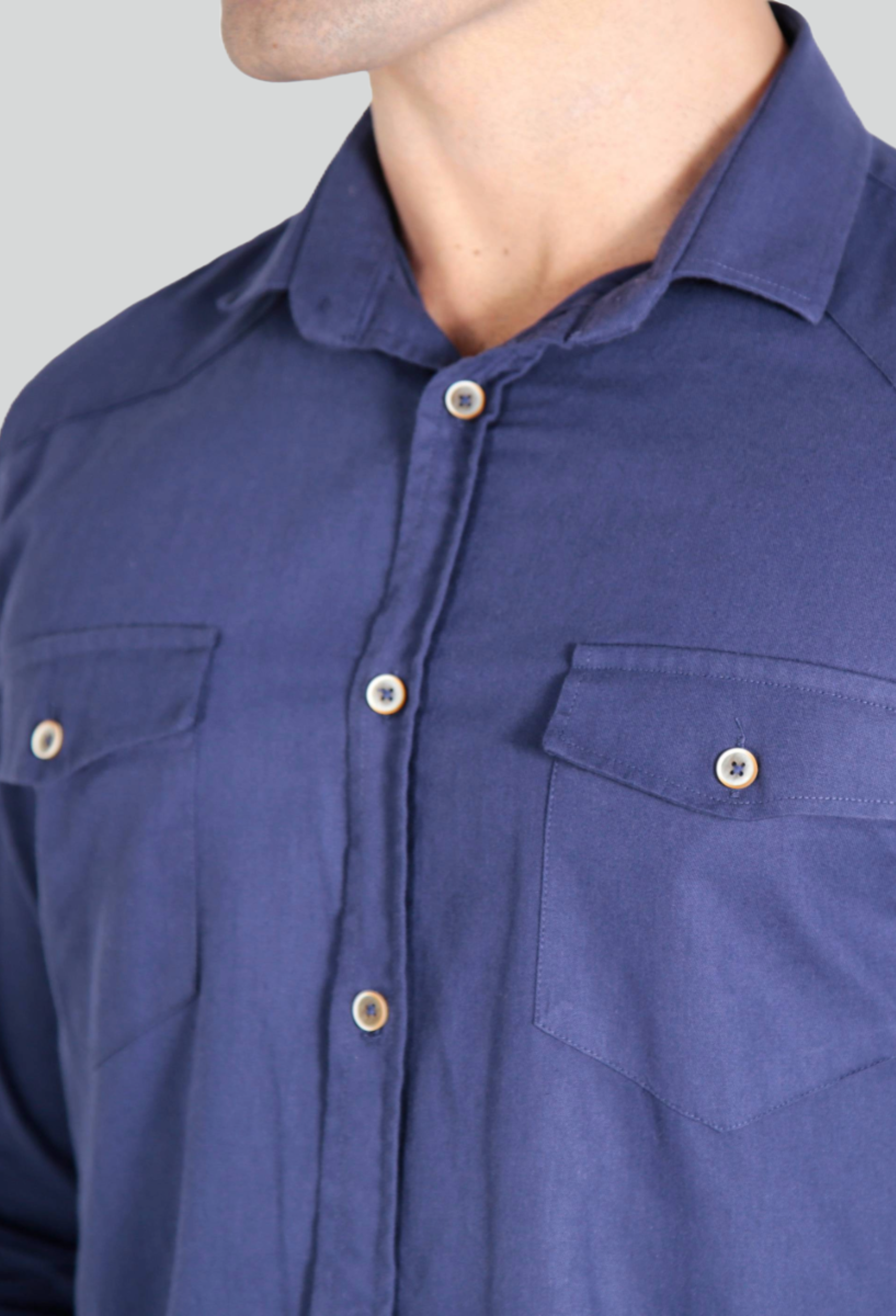 Camisa ÁS Clube Manga Longa Slim Fit Sarja