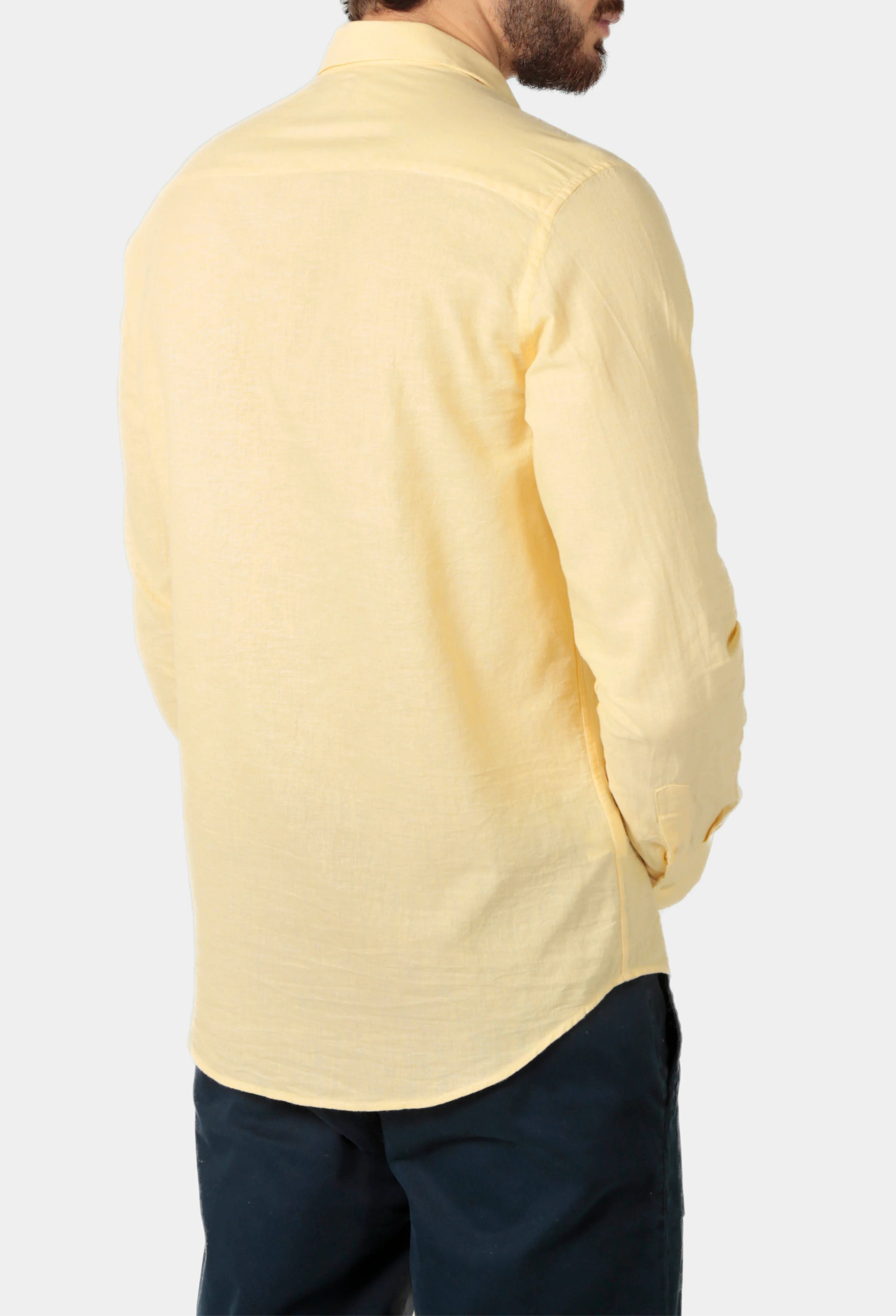 Camisa Manga Longa AS Clube Linho Slim Fit