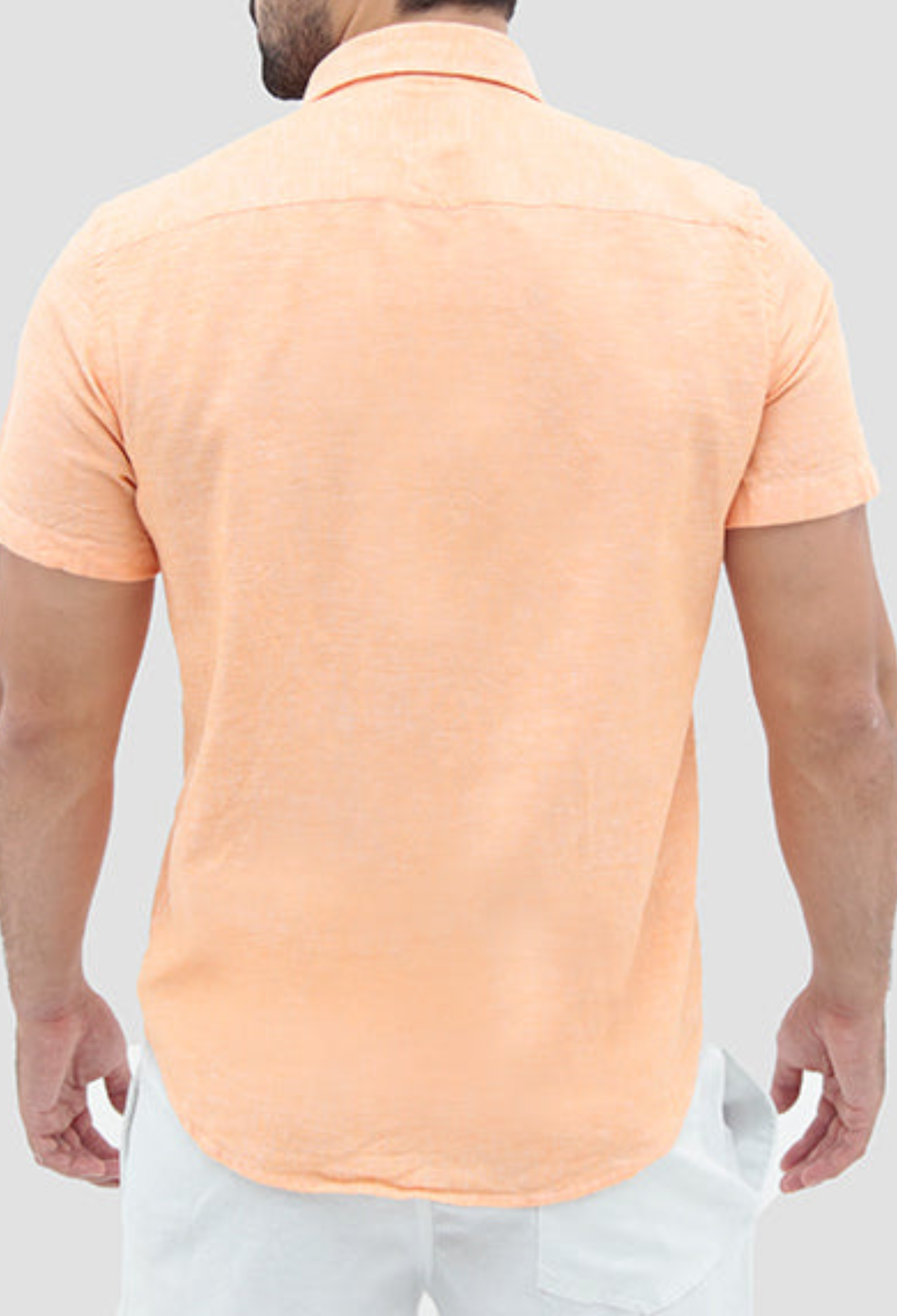 Camisa Manga Curta ÁS Clube Slim Fit Linho