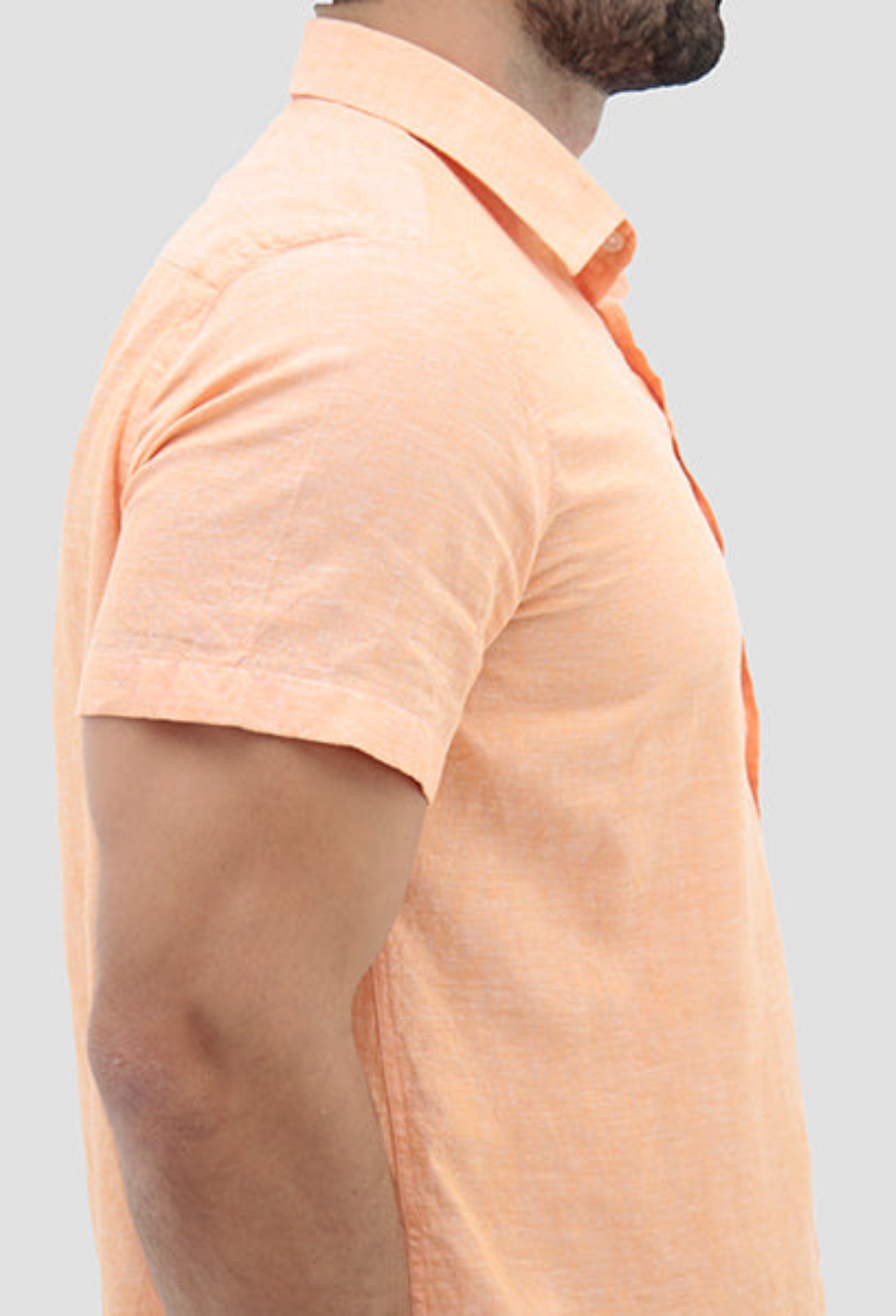 Camisa Manga Curta ÁS Clube Slim Fit Linho