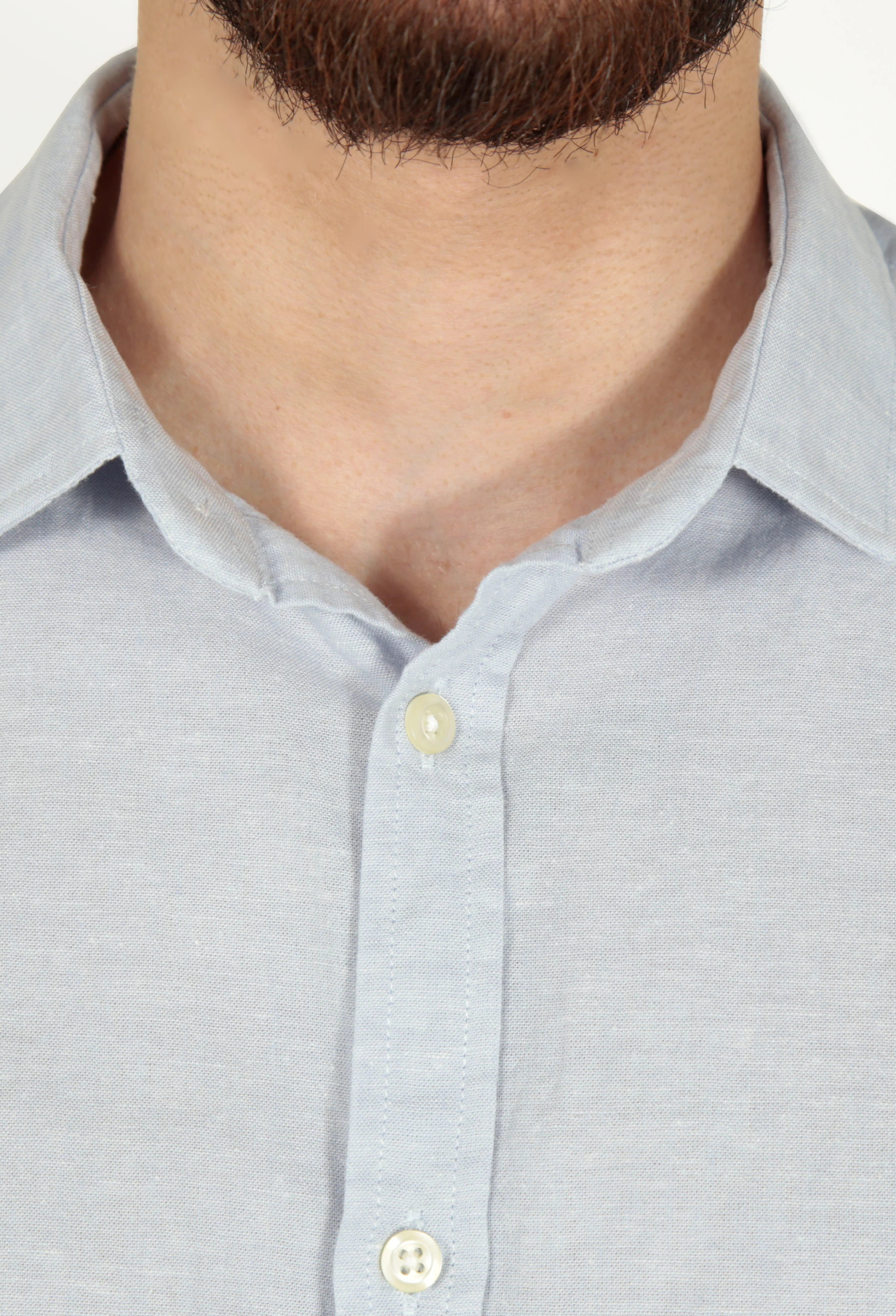 Camisa Manga Longa AS Clube Linho Slim Fit