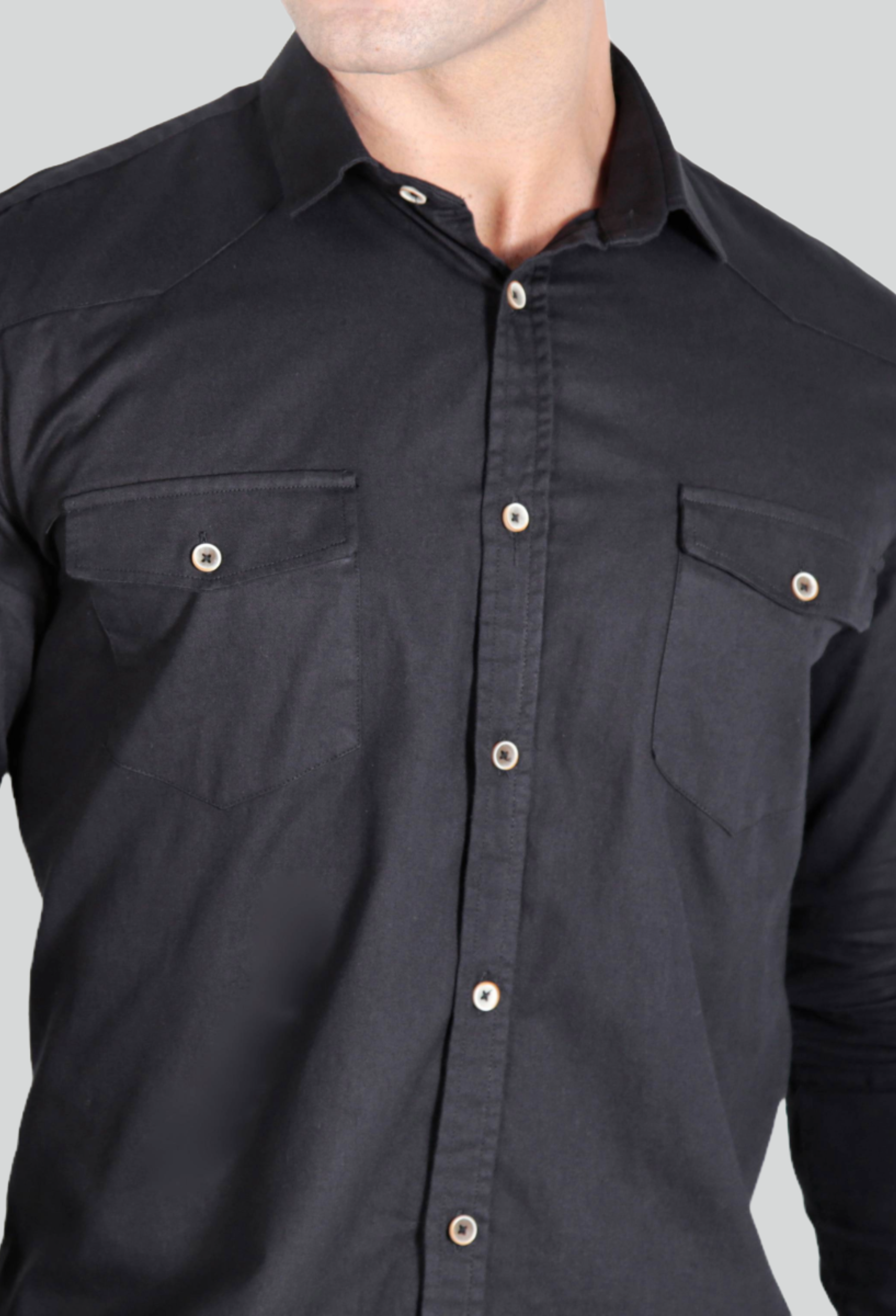 Camisa ÁS Clube Manga Longa Slim Fit Sarja