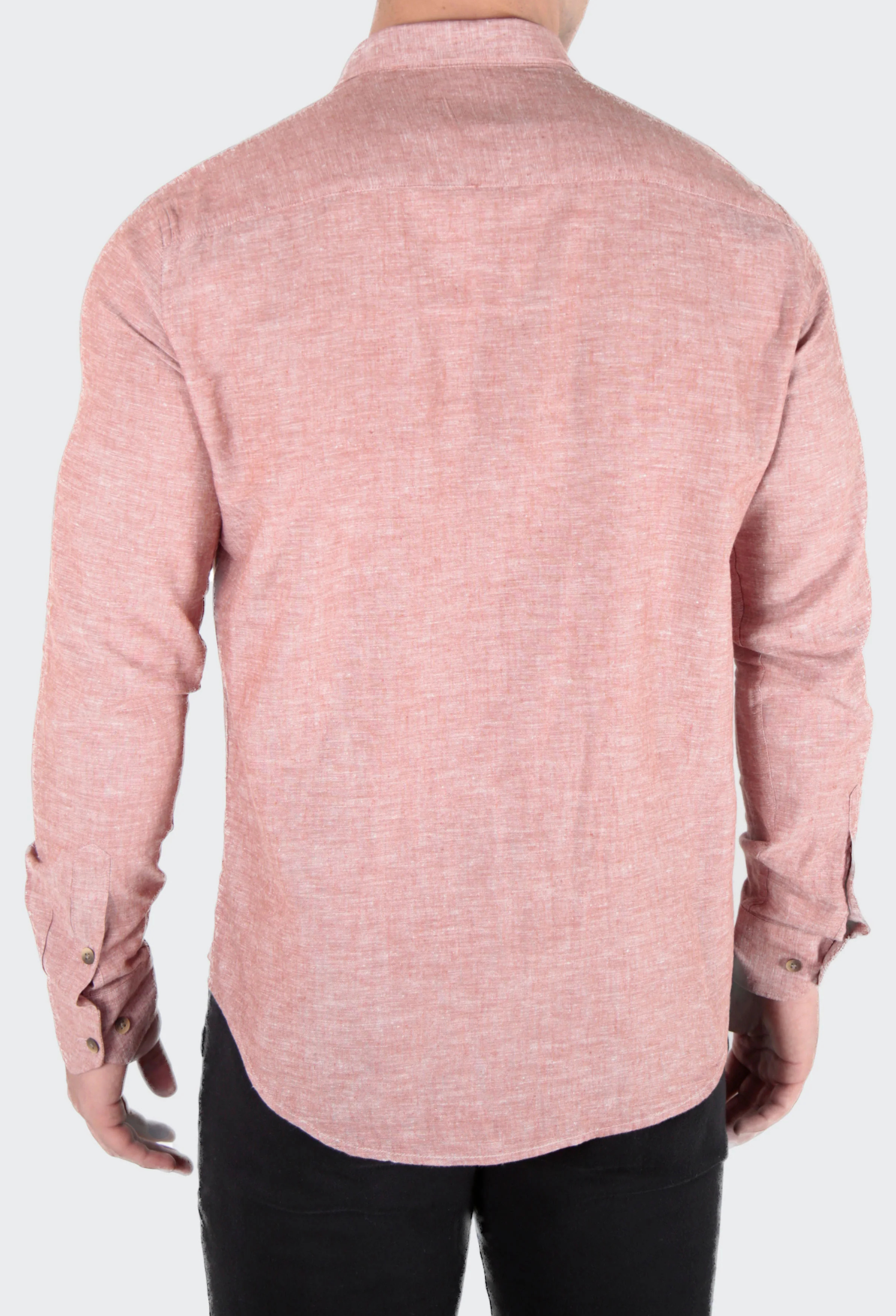 Camisa Manga Longa AS Clube Linho Slim Fit