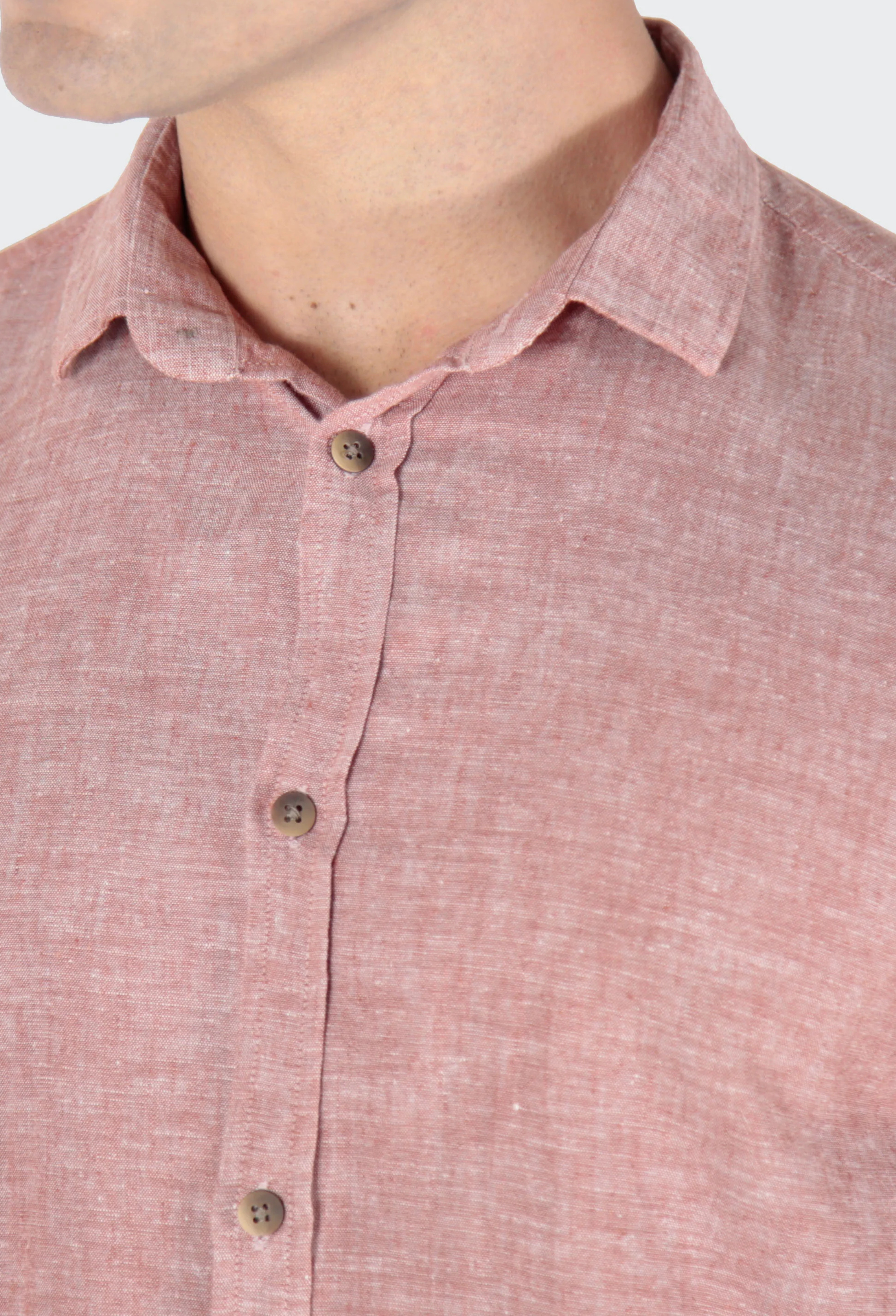 Camisa Manga Longa AS Clube Linho Slim Fit