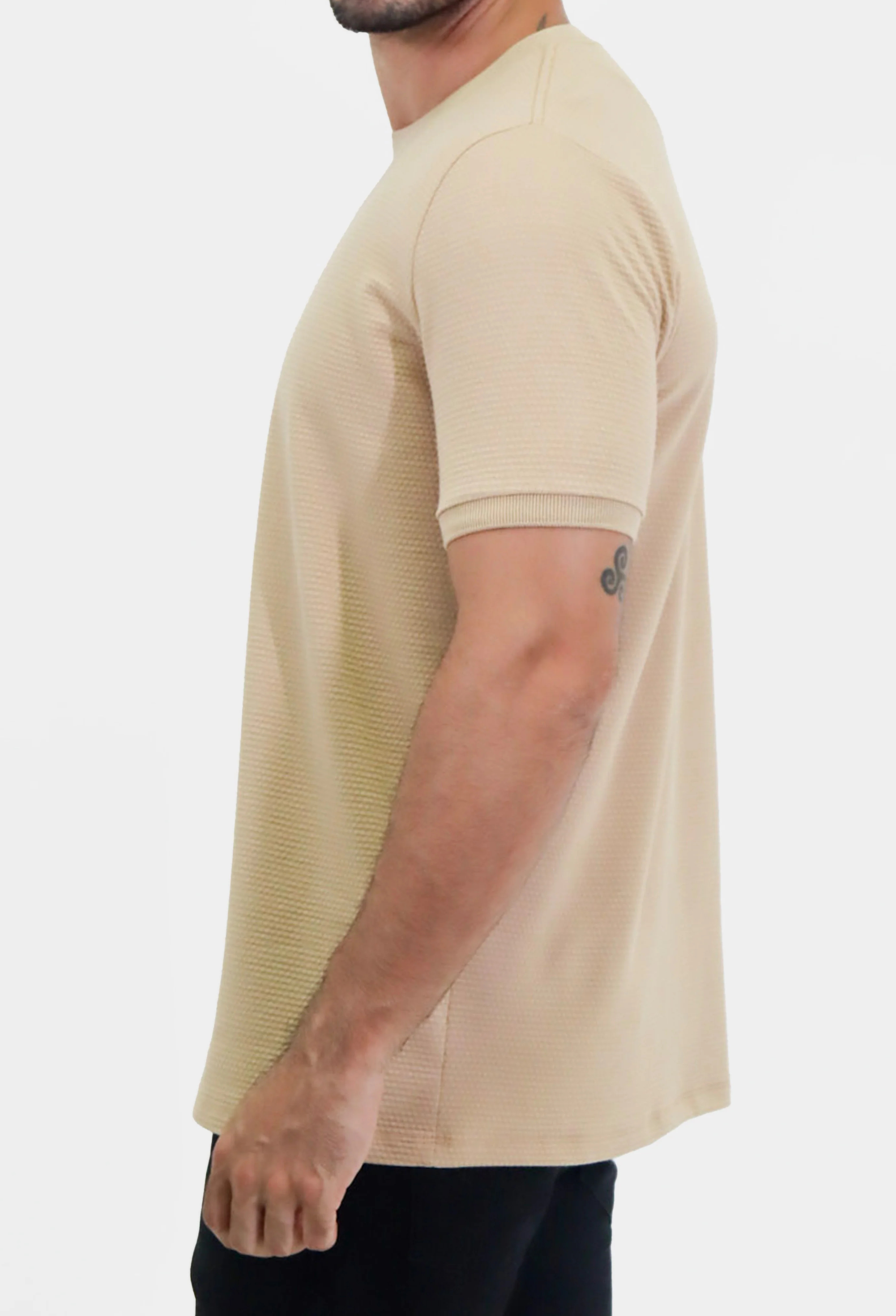 Camiseta AS Clube Estruturada Textura
