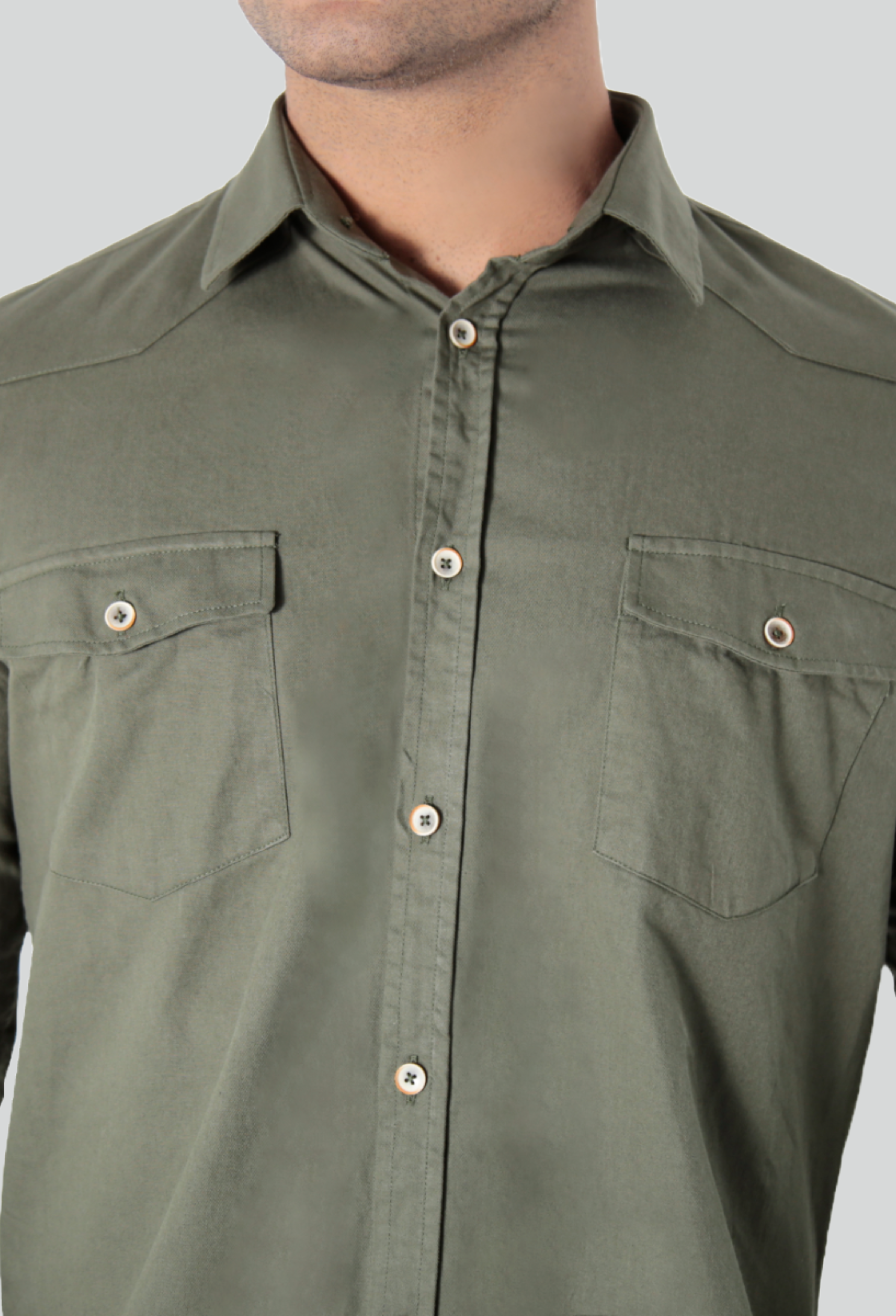 Camisa ÁS Clube Manga Longa Slim Fit Sarja