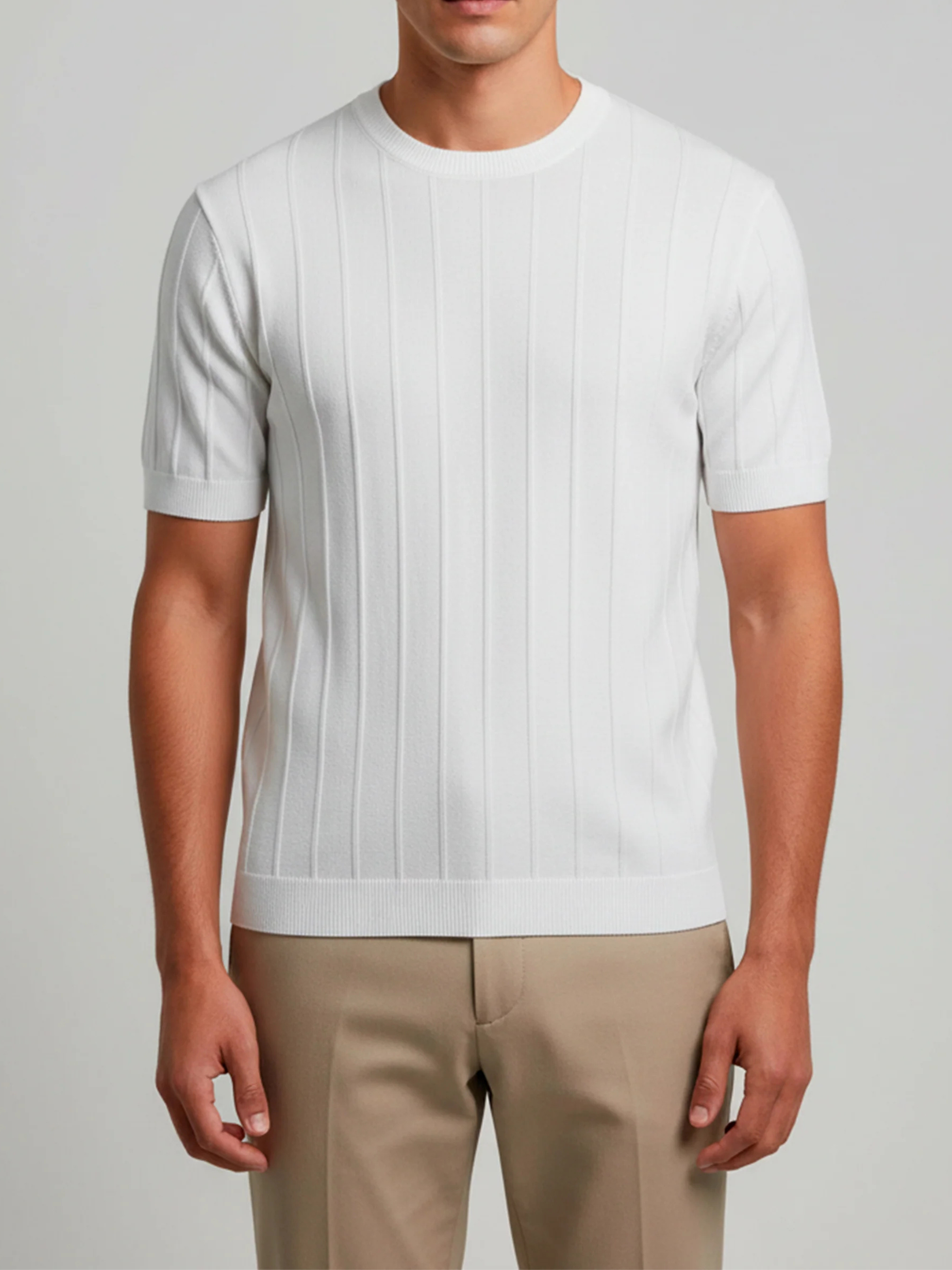 Camiseta Tricot Canelada