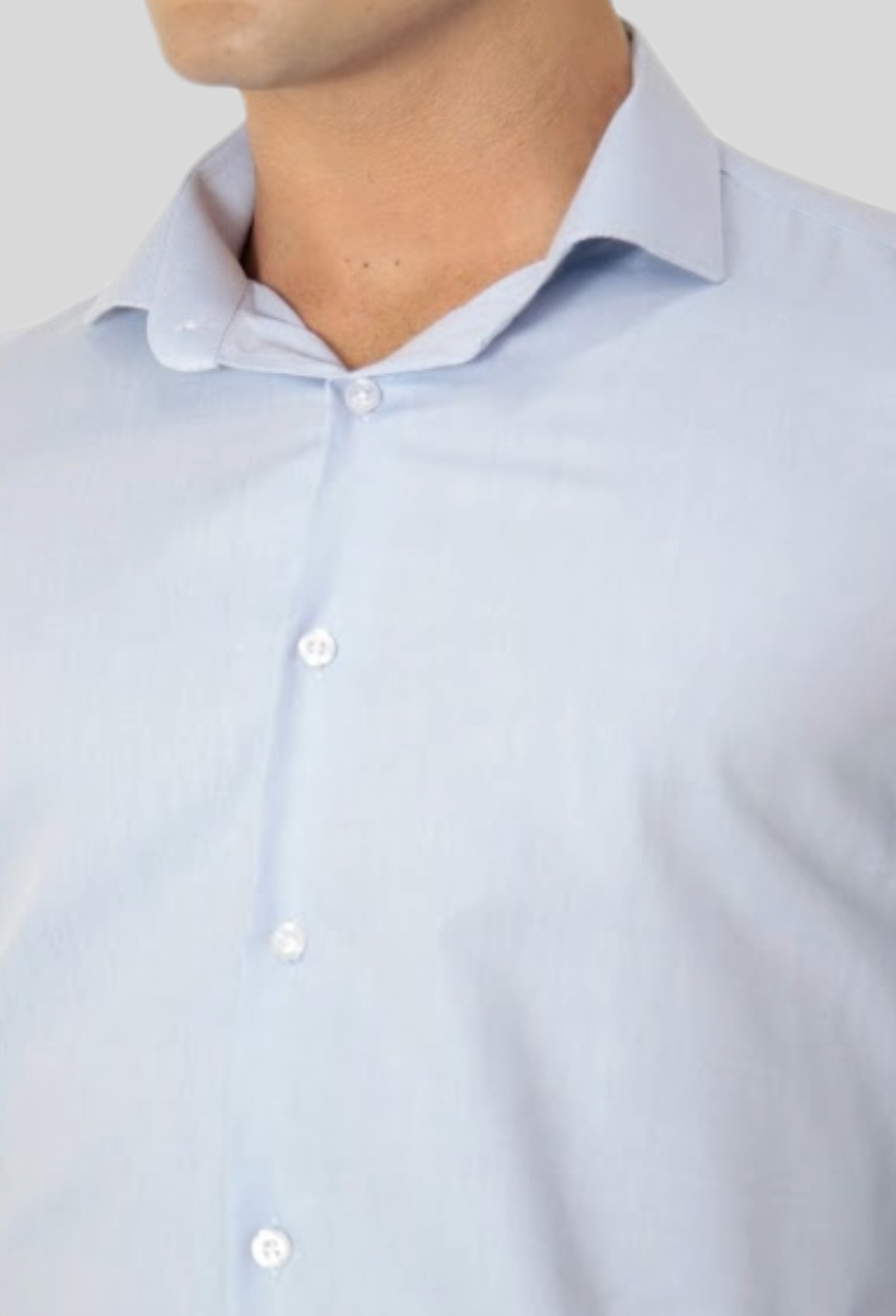 Camisa Oxford Algodão Pima Fio 80 Manga Longa Slim Fit ÁS Clube