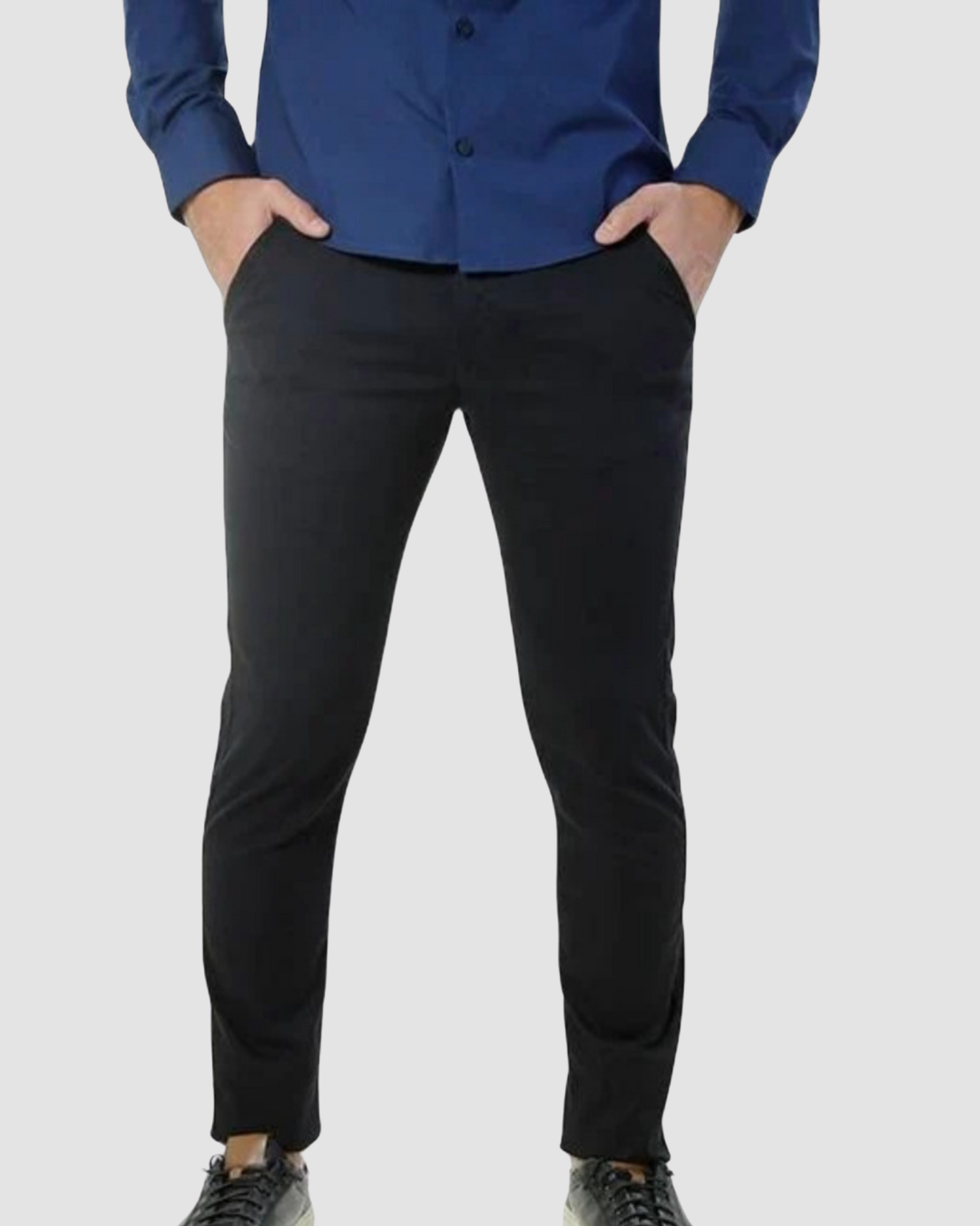 Calça Alfaiataria Skinny Sarja com Elastano ÁS Clube