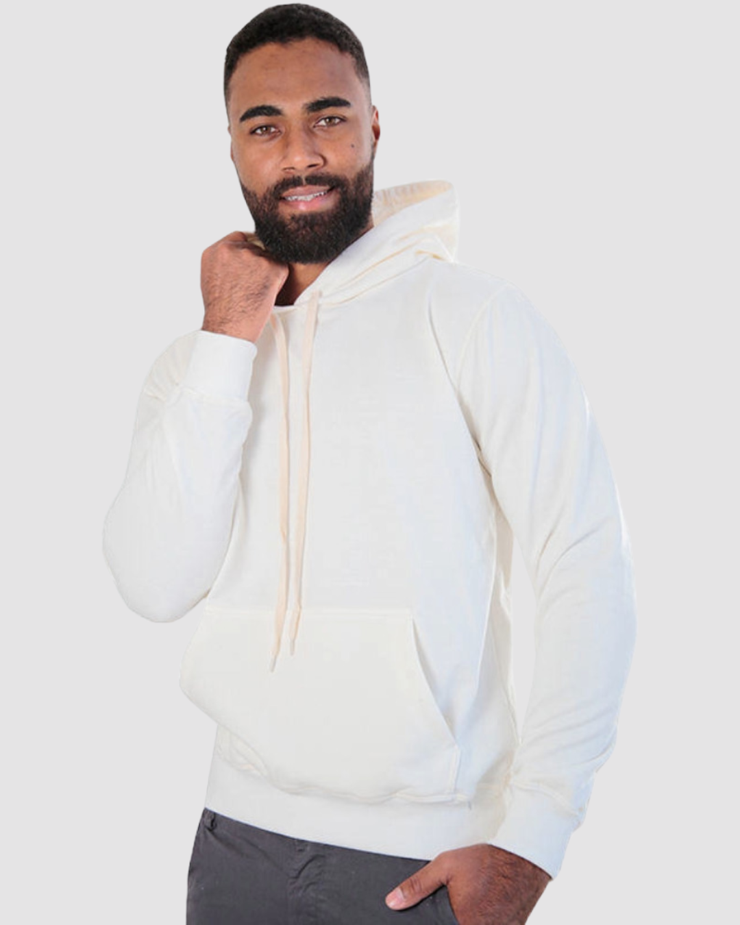 Moletom Hoddie Canguru Liso Felpado 2 Cabos AS Clube
