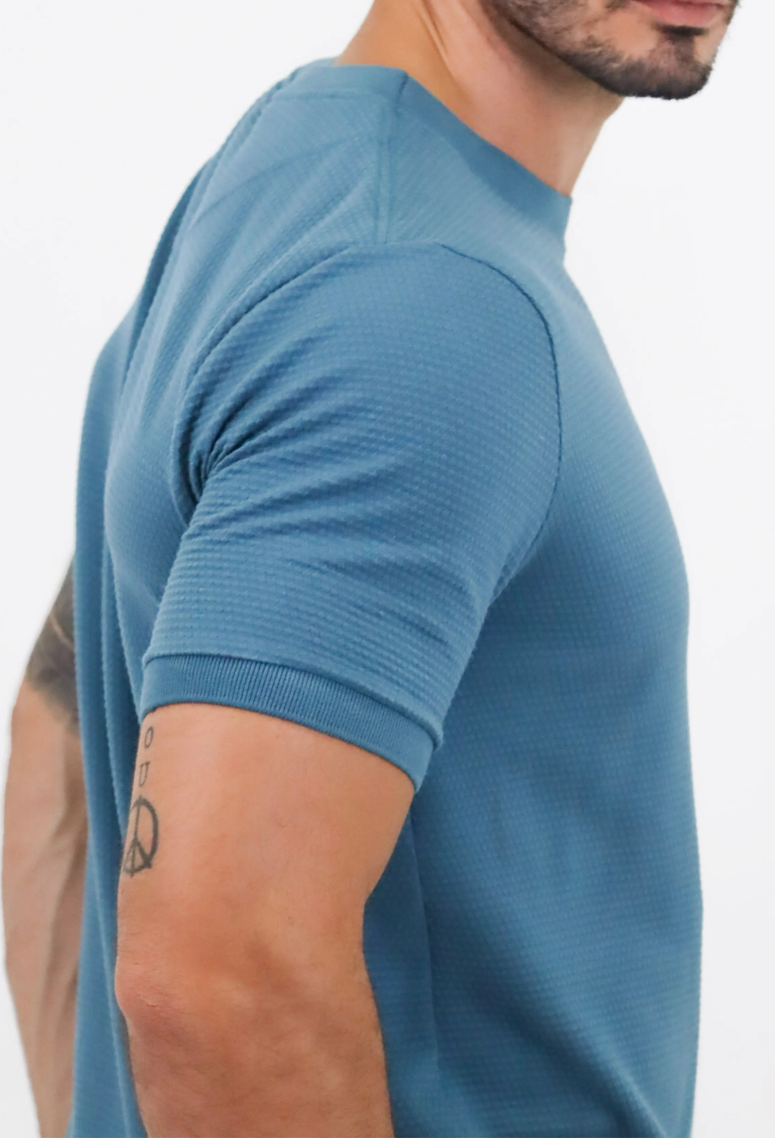 Camiseta AS Clube Estruturada Textura