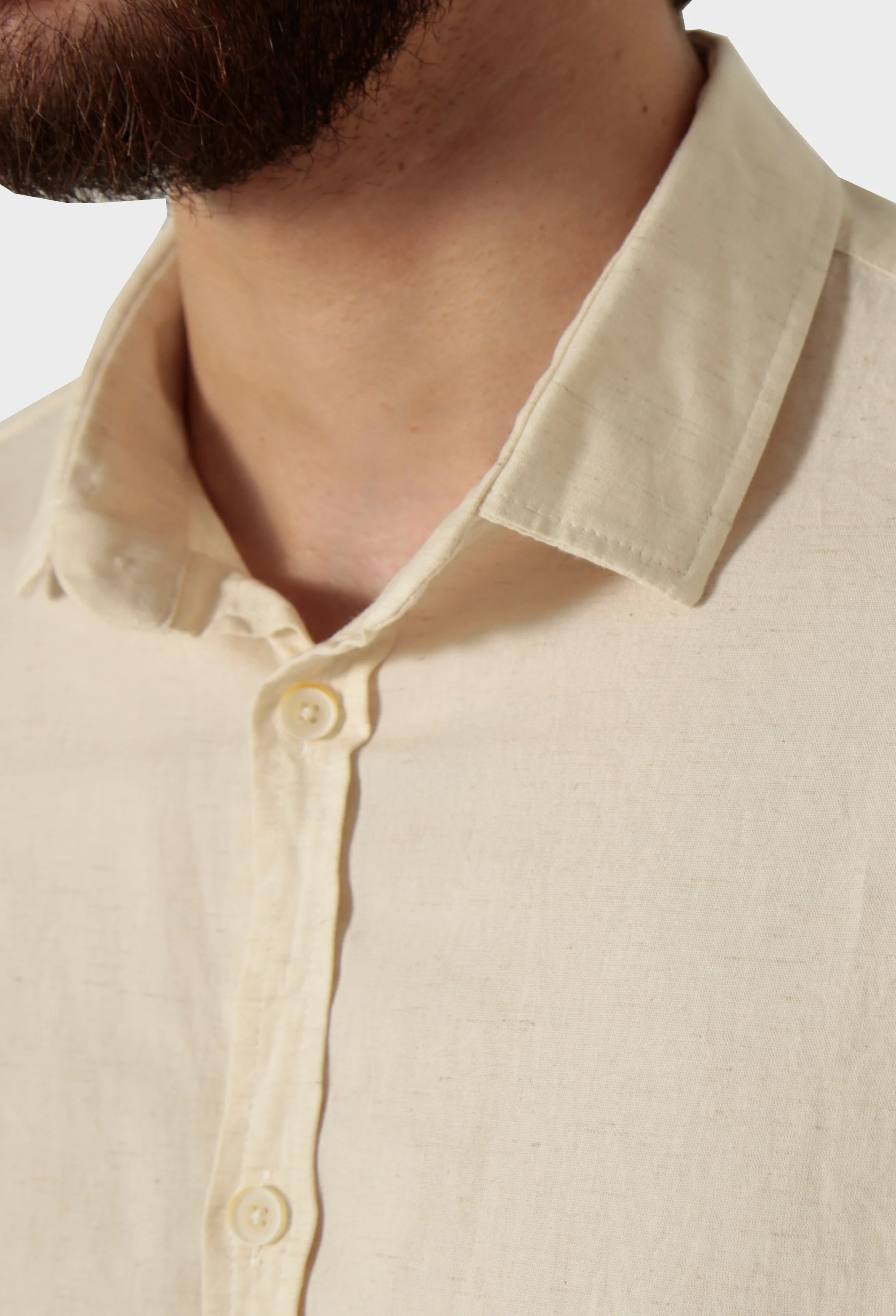 Camisa Manga Longa AS Clube Linho Slim Fit