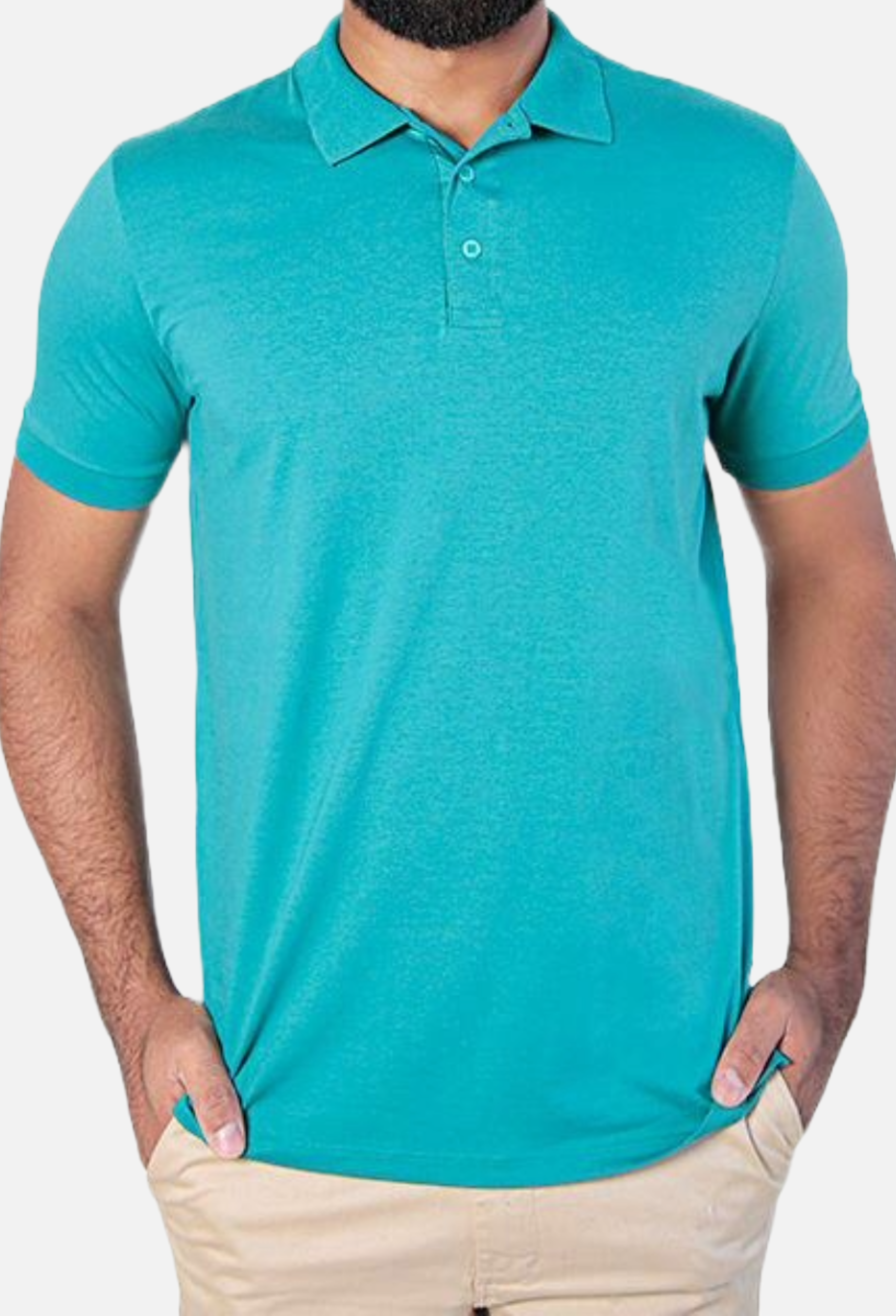 Polo Cotton Algodão Pima com Elastano Lisa ÁS Clube