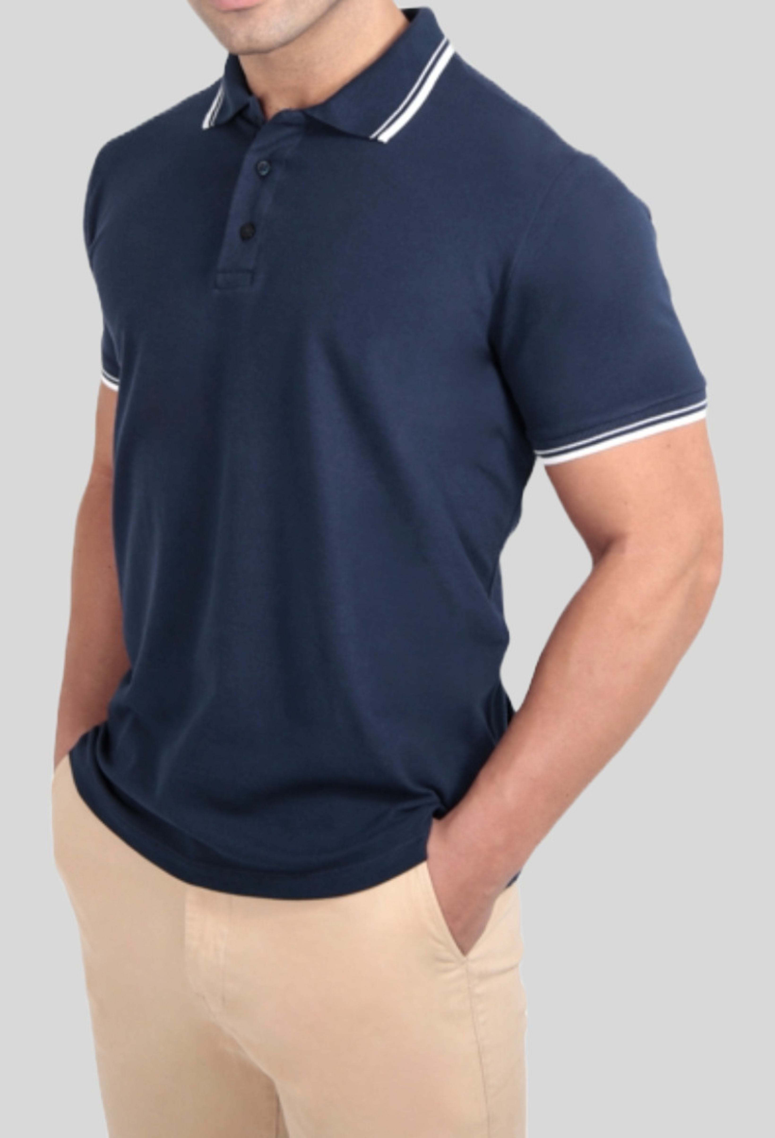Polo Piquet Gold Contínua ÁS Clube