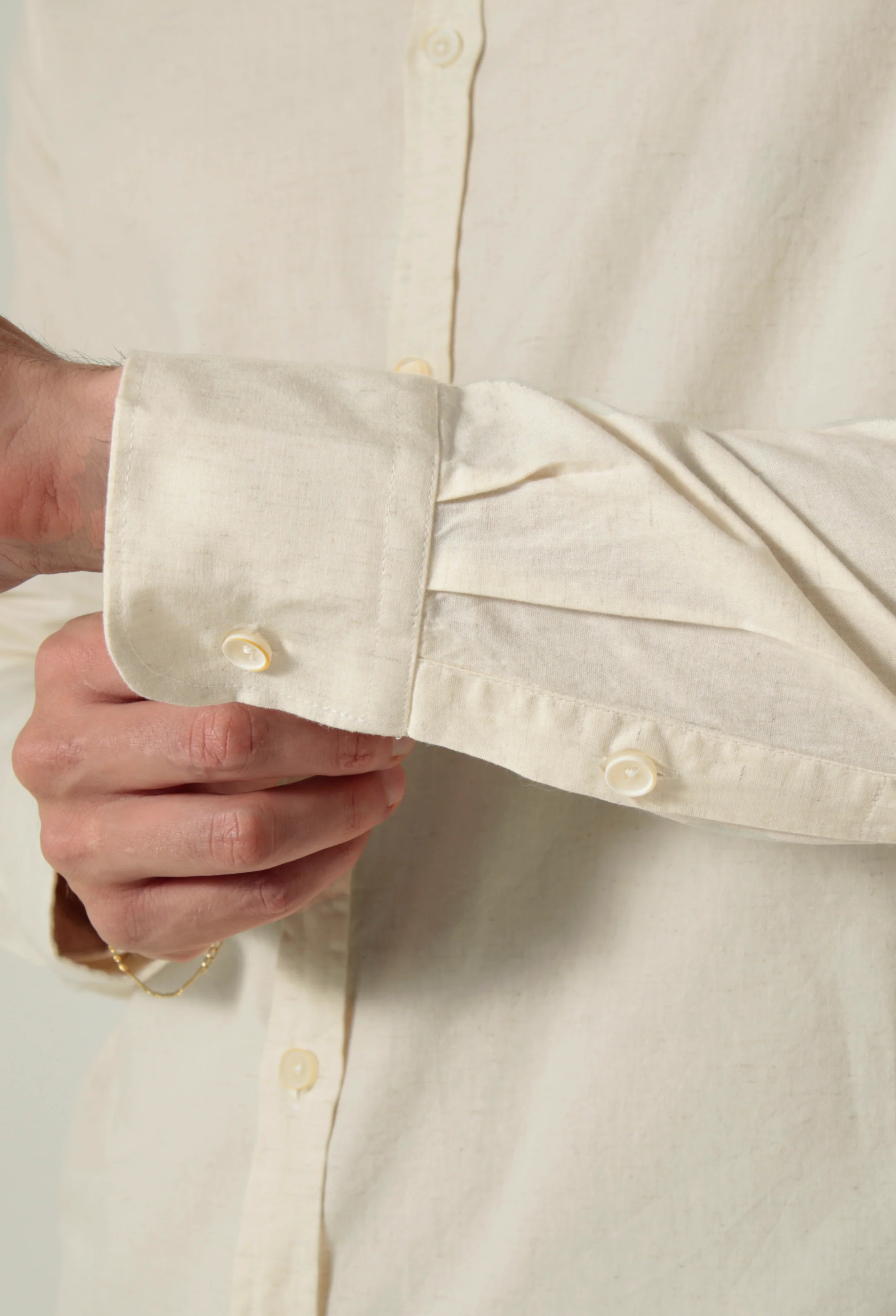 Camisa Manga Longa AS Clube Linho Slim Fit