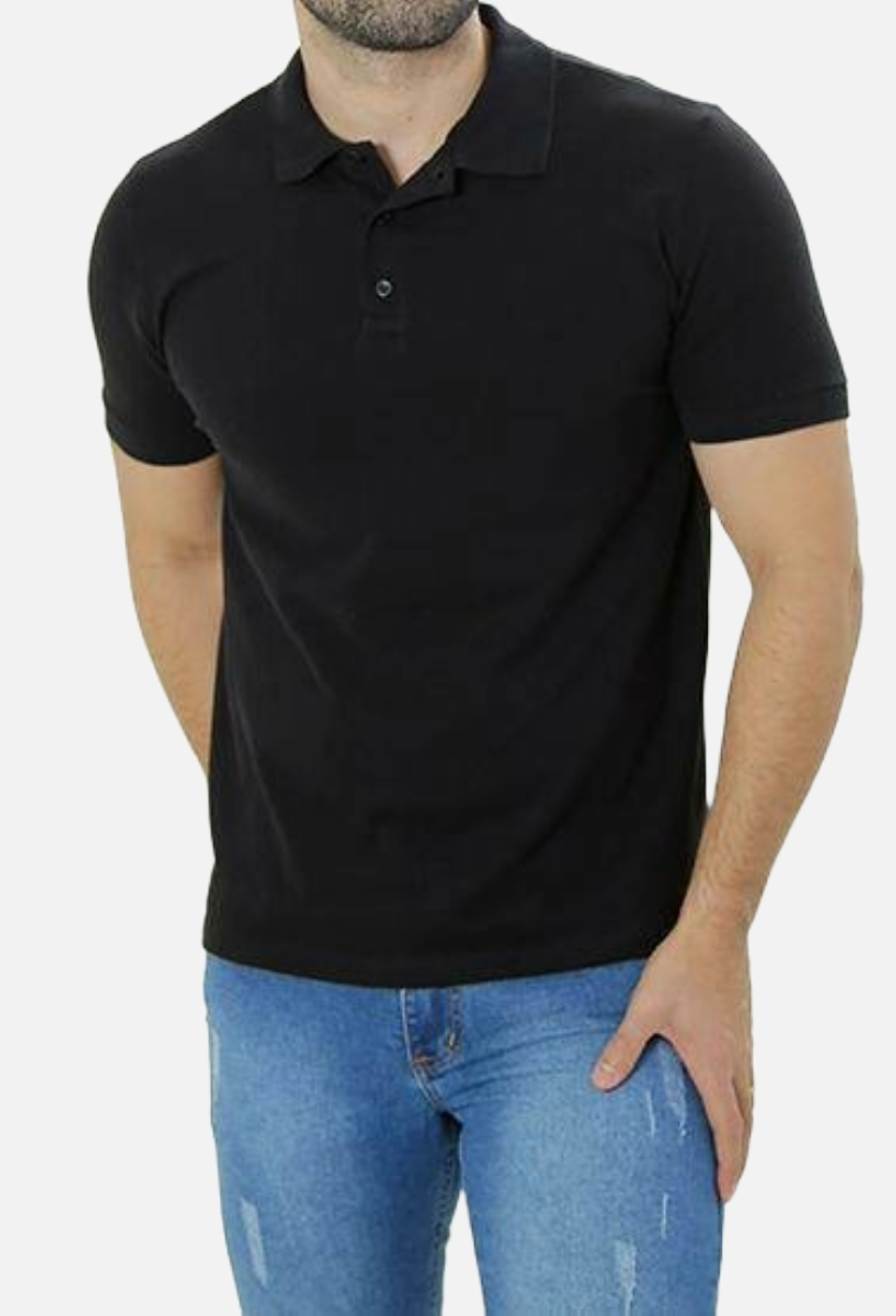 Polo Cotton Algodão Pima com Elastano Lisa ÁS Clube