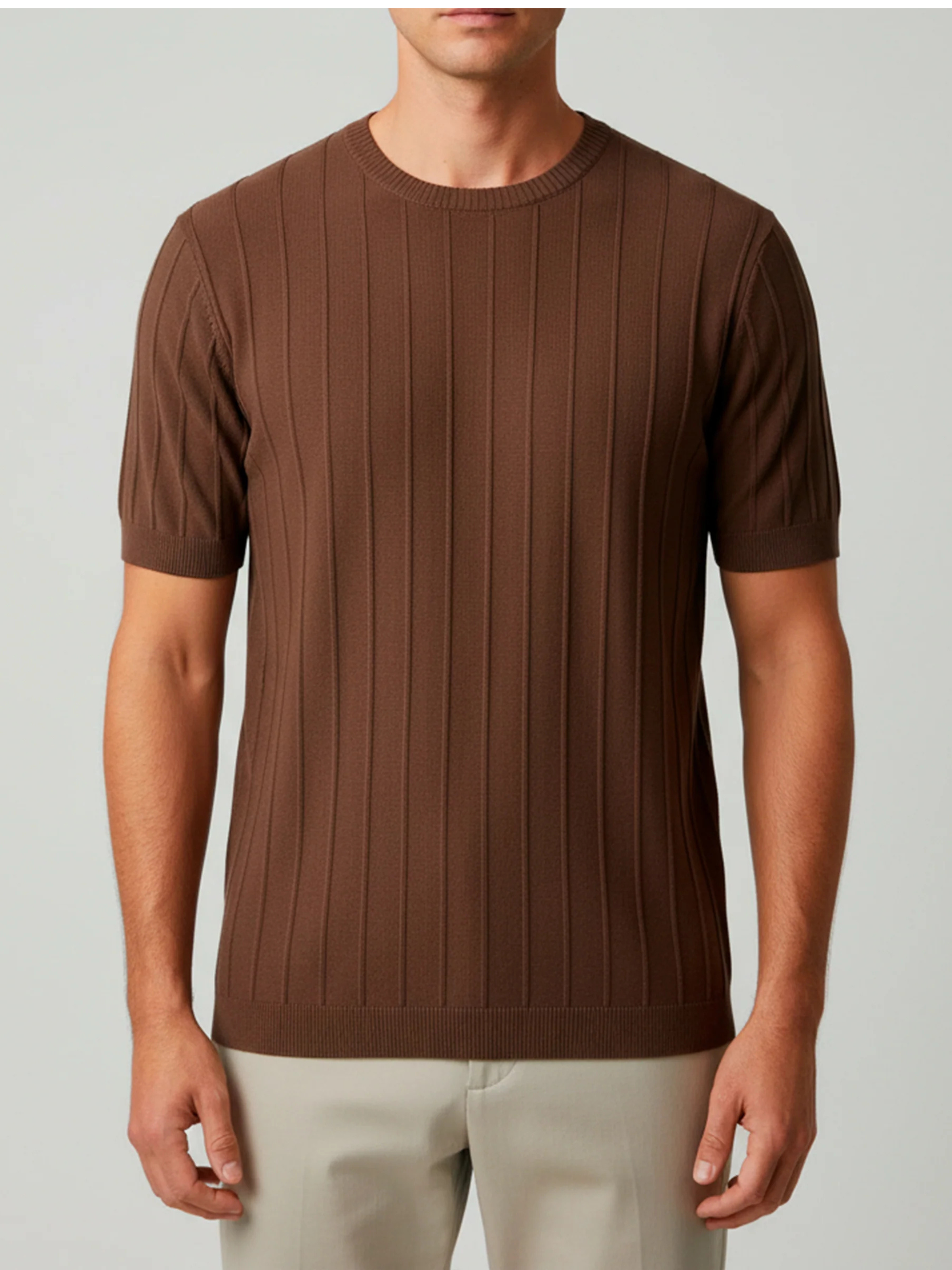 Camiseta Tricot Canelada