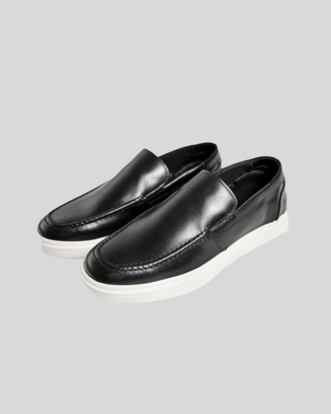 Tênis Casual ÁS Clube Slip On Couro Legítimo London