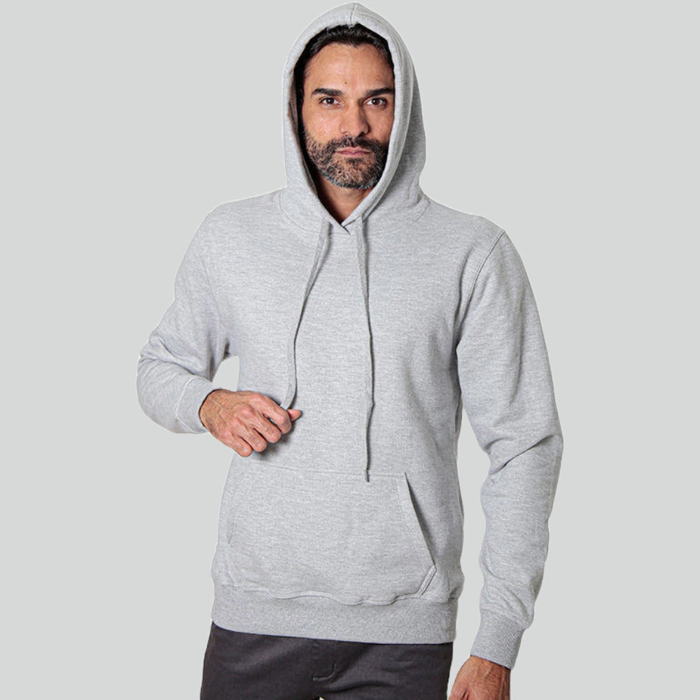 Moletom Hoddie Canguru Liso Felpado 2 Cabos AS Clube
