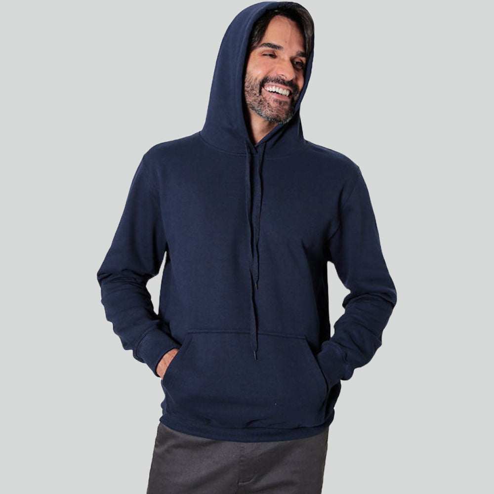 Moletom Hoddie Canguru Liso Felpado 2 Cabos AS Clube