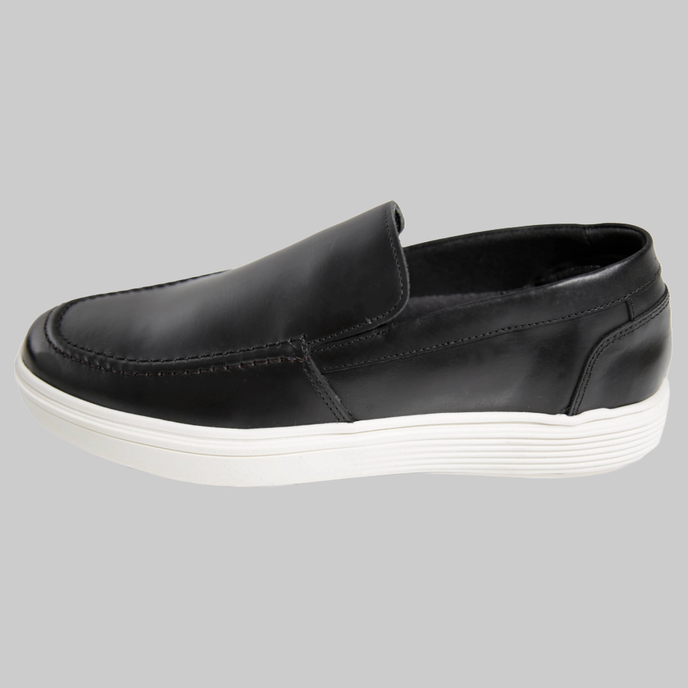 Tênis Casual ÁS Clube Slip On Couro Legítimo London