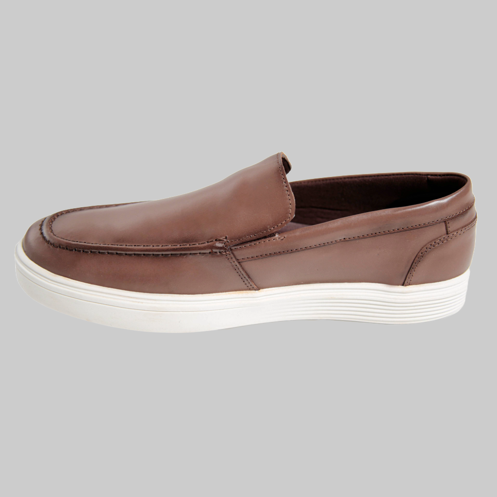 Tênis Casual ÁS Clube Slip On Couro Legítimo London